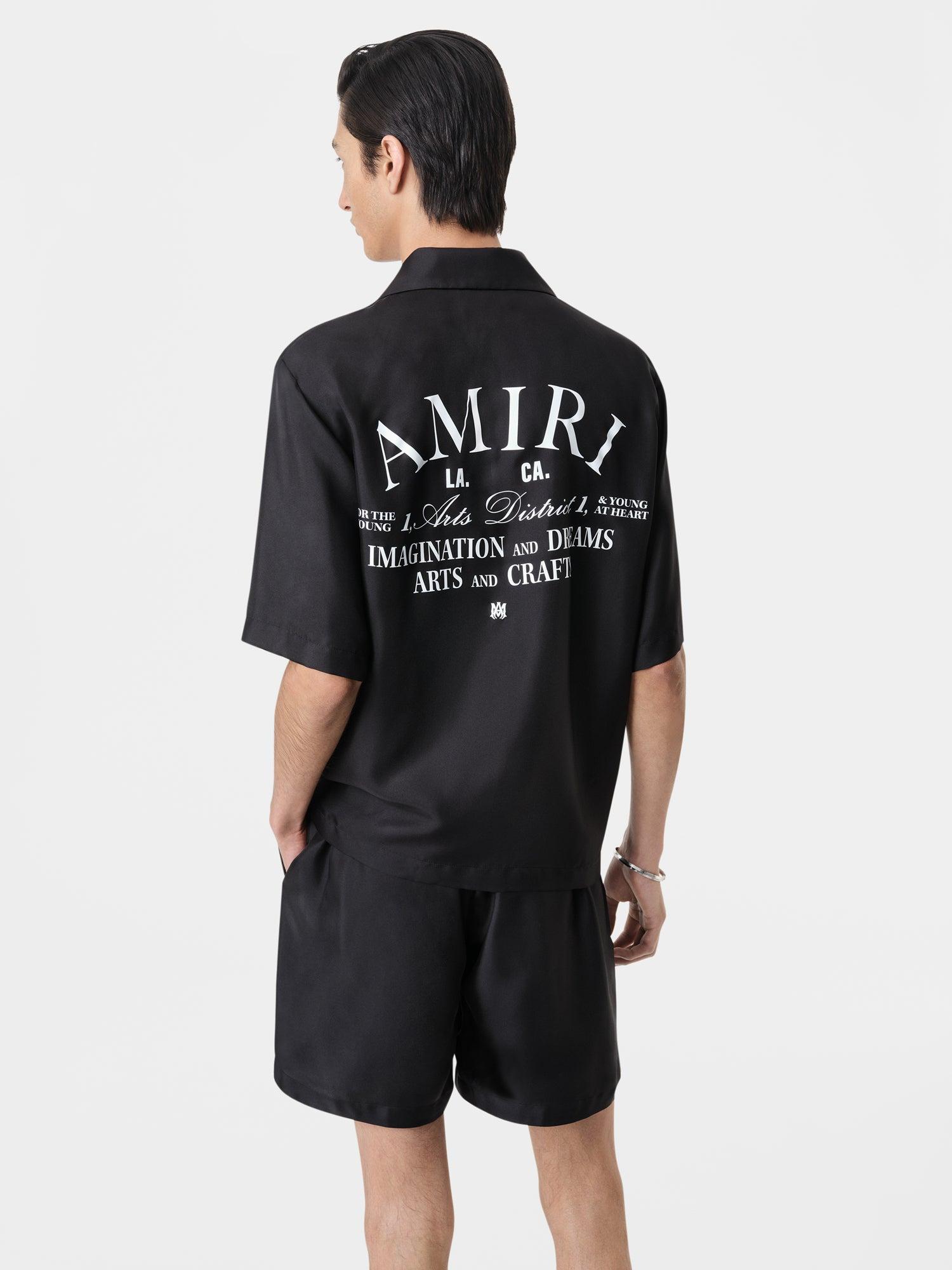 ARTS DISTRICT BOWLING SHIRT - Black Male Product Image