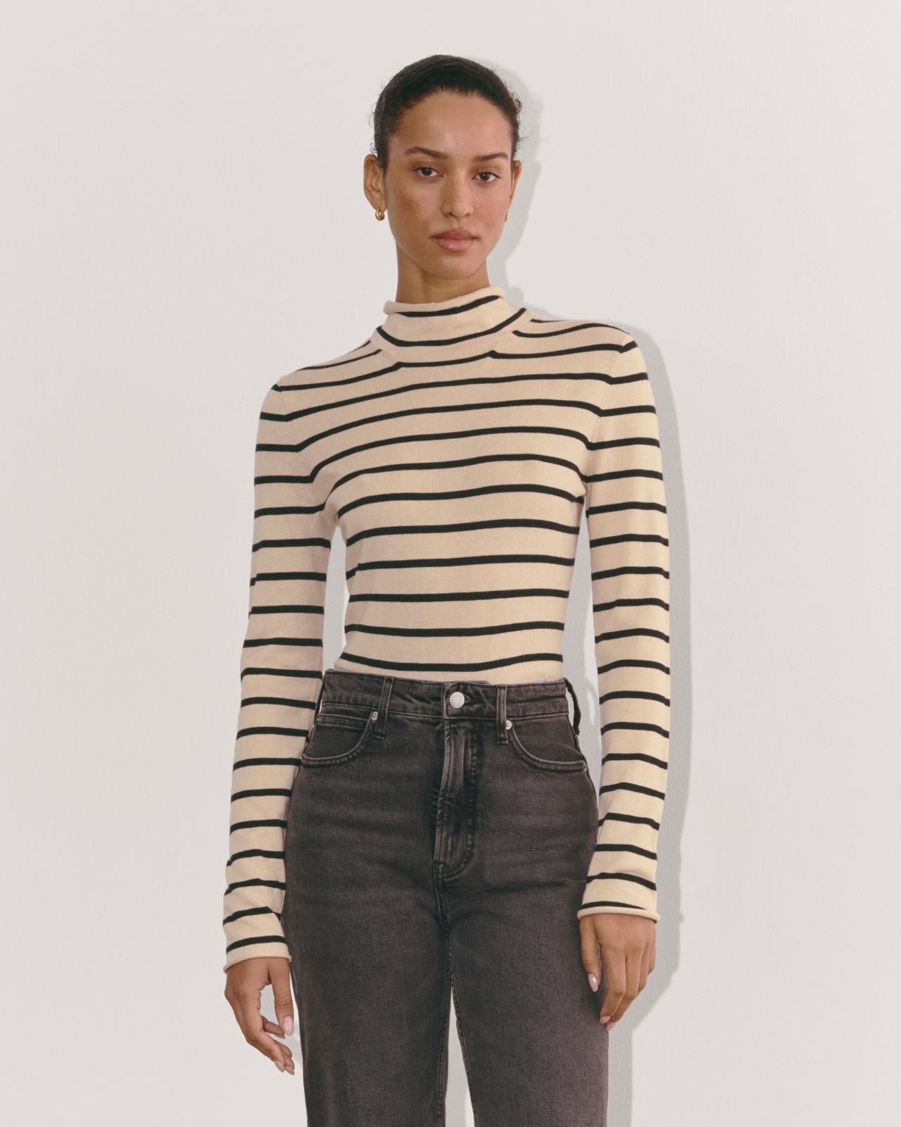 Womens Funnel Neck in Cotton Cashmere Sweater by Everlane Product Image