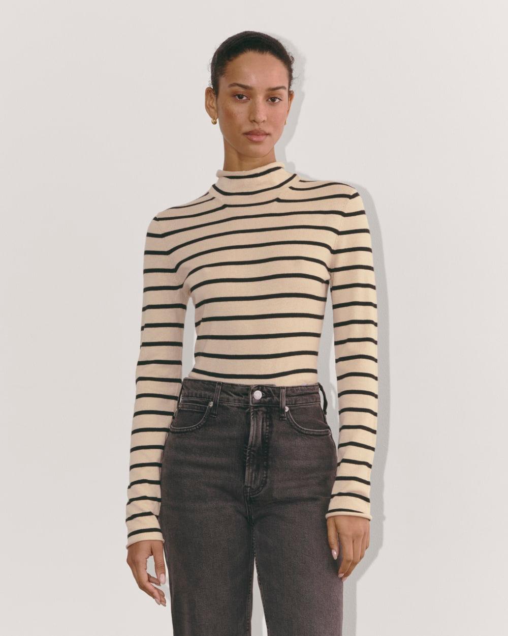 Womens Funnel Neck in Cotton Cashmere Sweater by Everlane Product Image