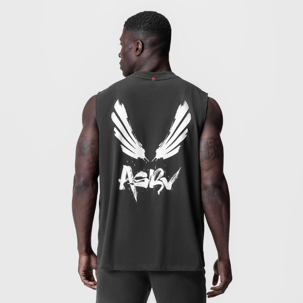 0807. Tech Essential™ Relaxed Cutoff - Space Grey "Brush Wings/ASRV" Product Image