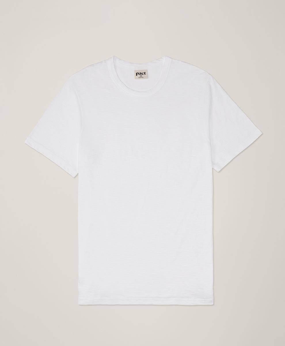 Mens Featherweight Slub Crew Tee L Product Image