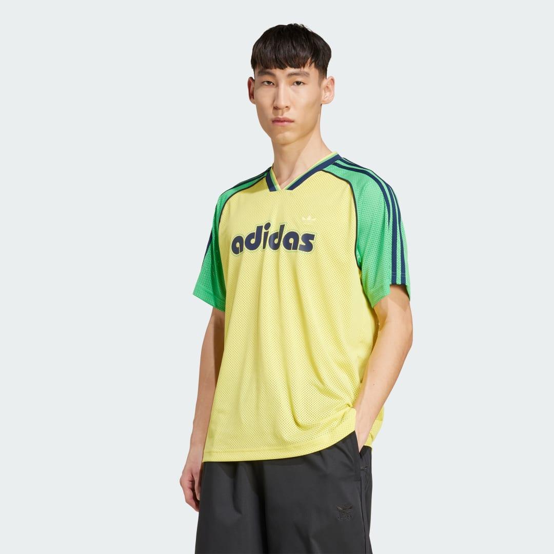 adidas Jersey Pure Sulfur 2XL Mens Product Image