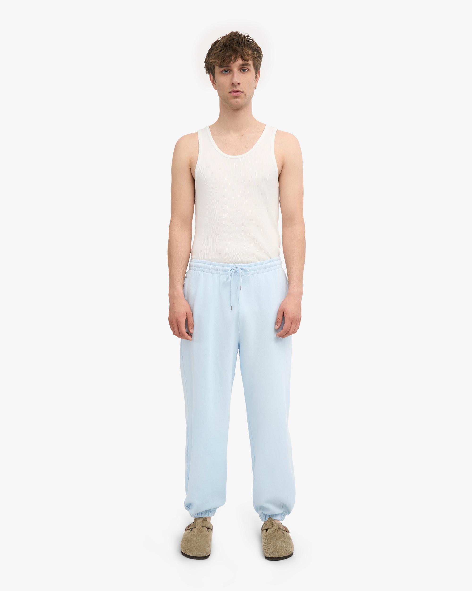 Organic Relaxed Sweatpants - Polar Blue Product Image