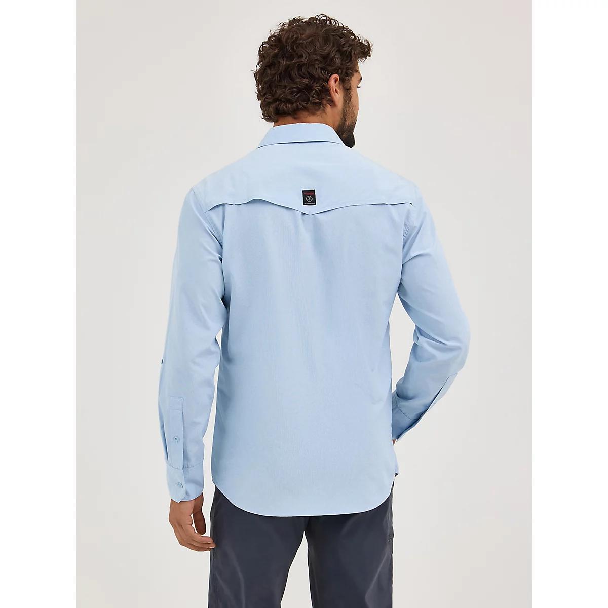 Wrangler ATG™ Men's Drover Utility Shirt in Iceberg Product Image