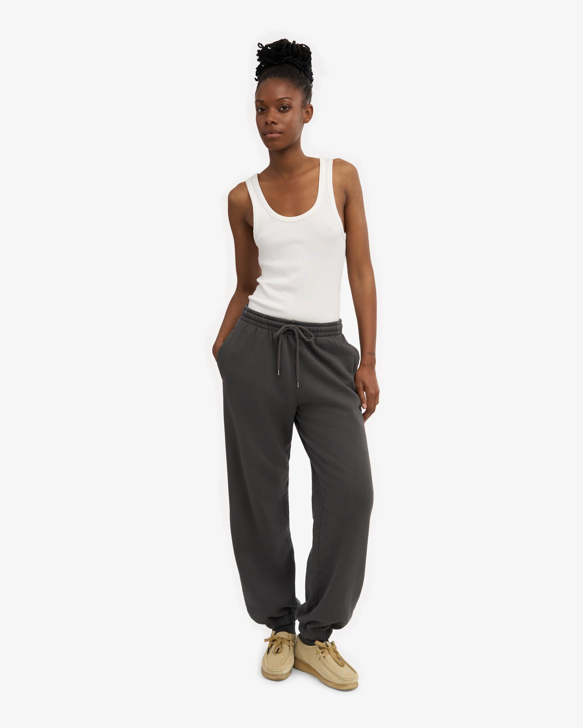 Organic Relaxed Sweatpants - Lava Grey Product Image