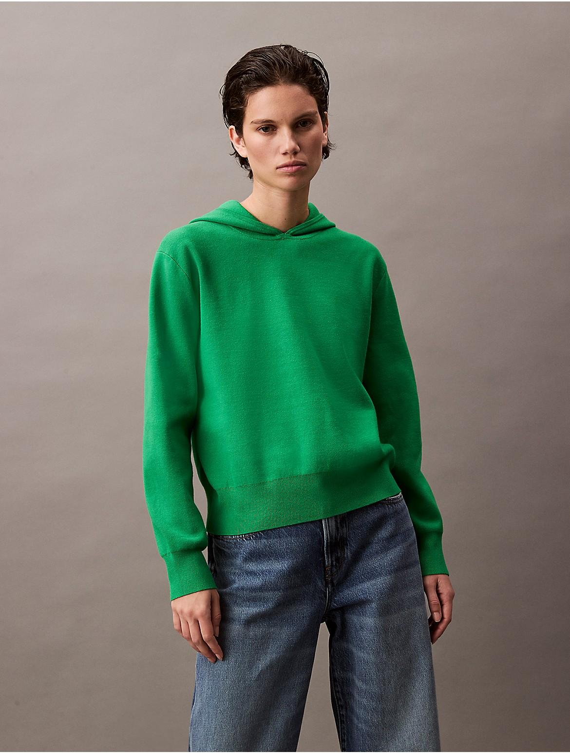 Calvin Klein Womens Tech Knit Hoodie Product Image