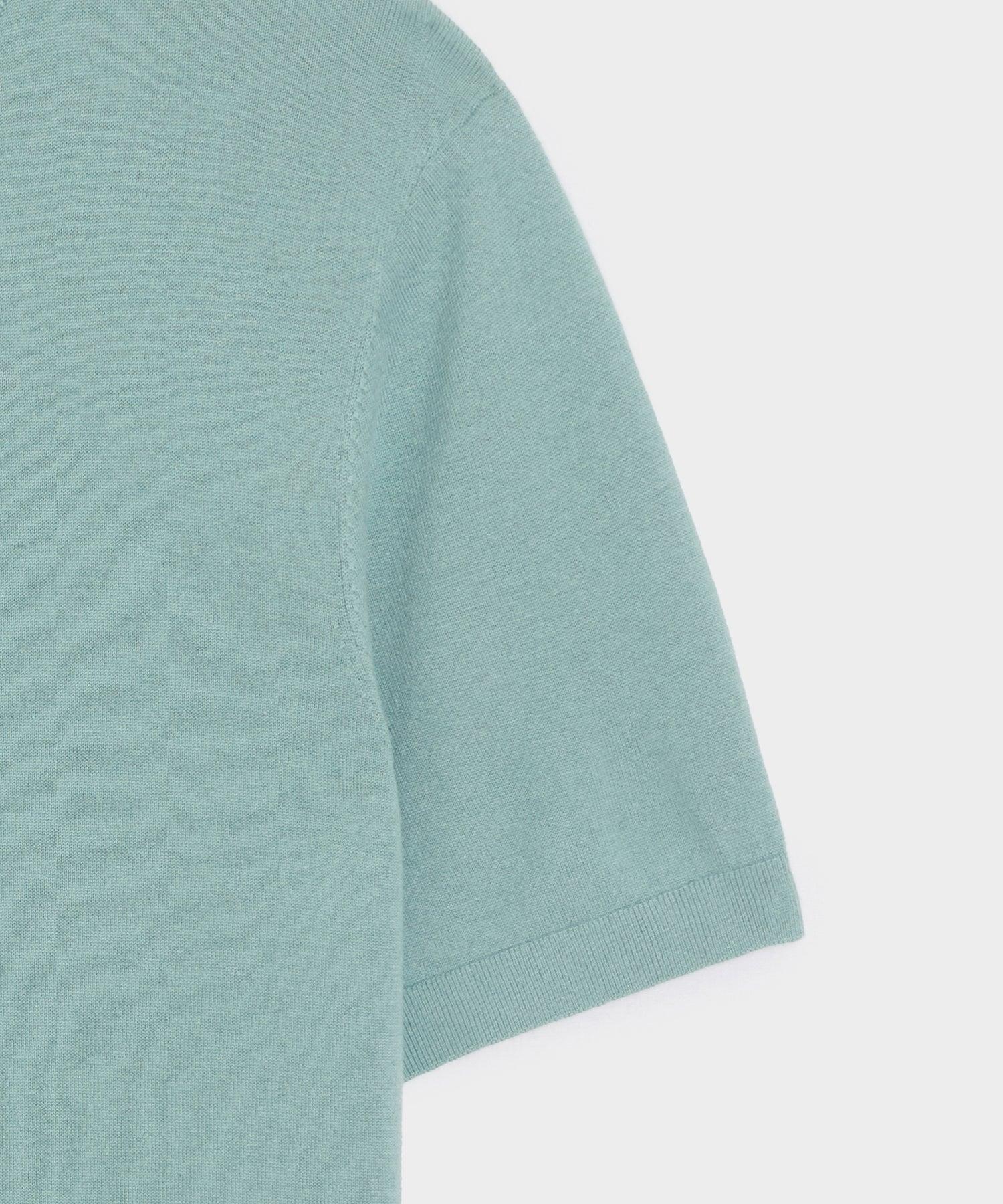 Silk-Cashmere Sweater Tee Product Image