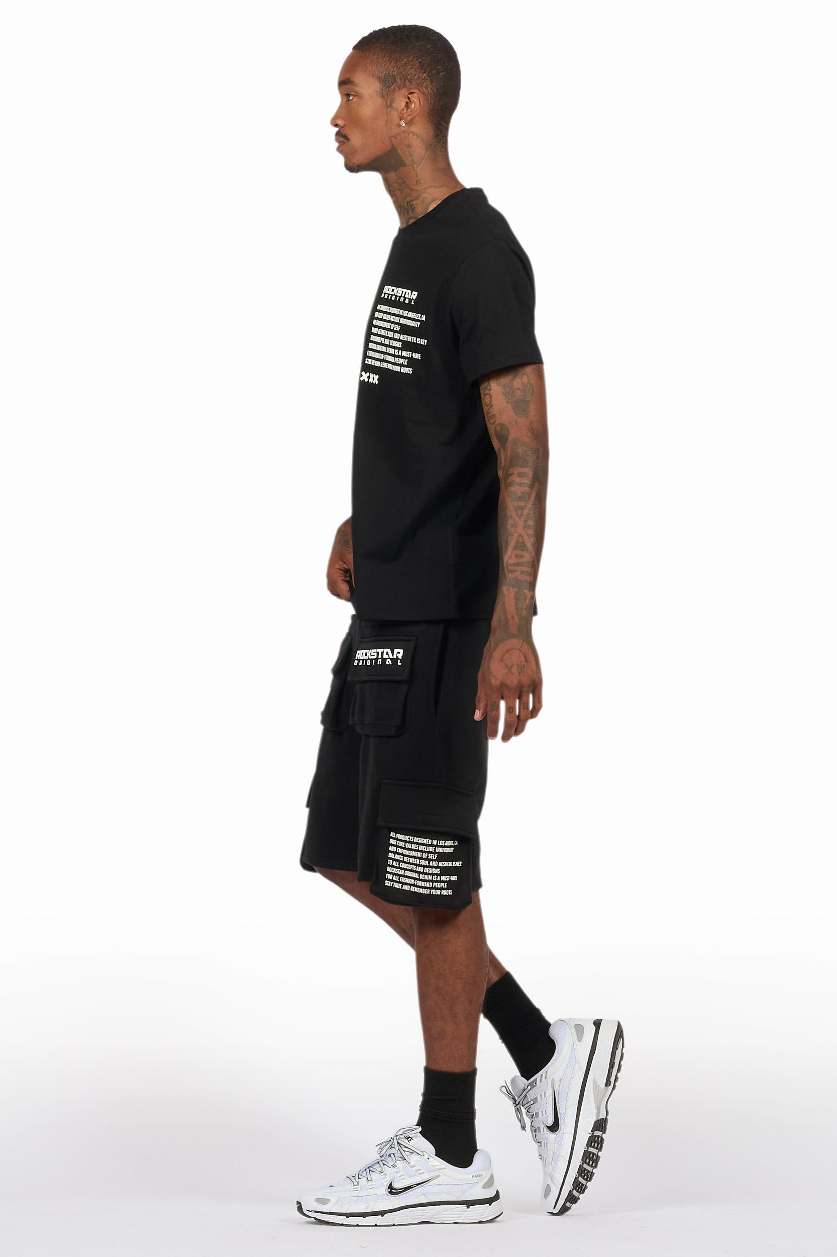 Jash Black Short Set Male Product Image