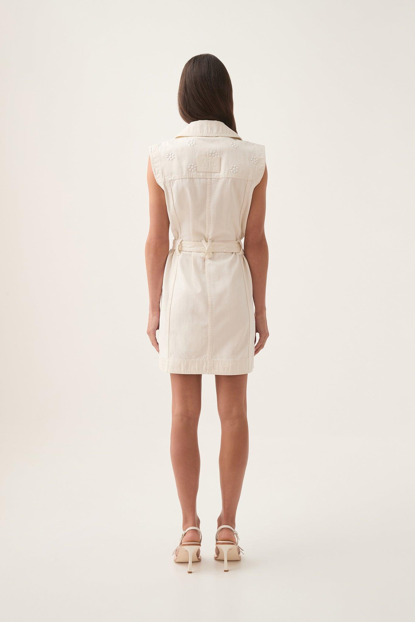 Ren Denim Mini Dress Product Image