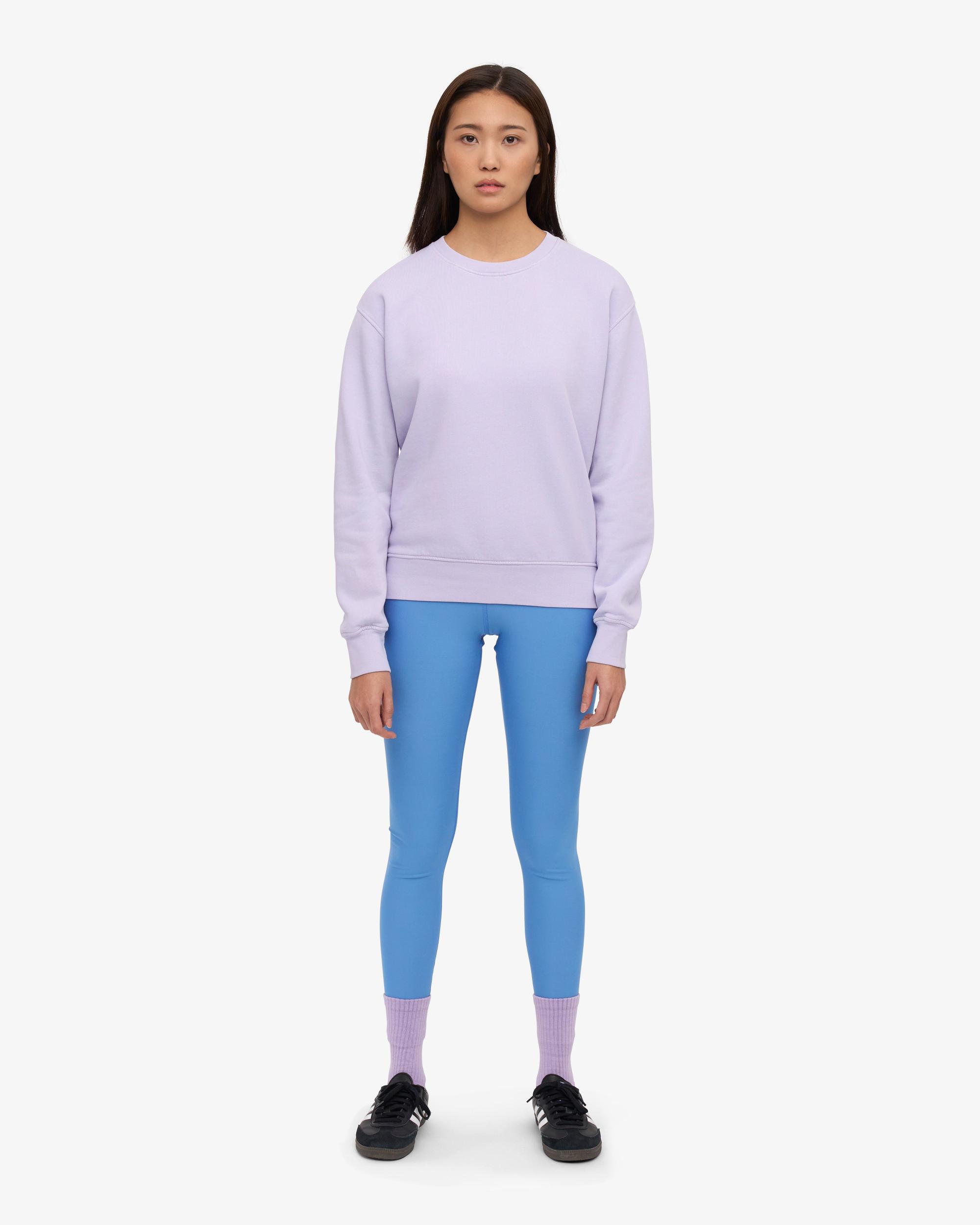 Women Classic Organic Crew - Soft Lavender Product Image