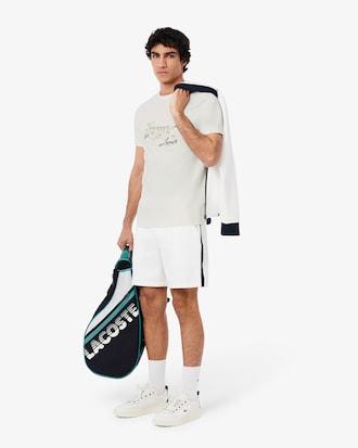 Men's René Lacoste Print Tennis Heritage T-Shirt Product Image