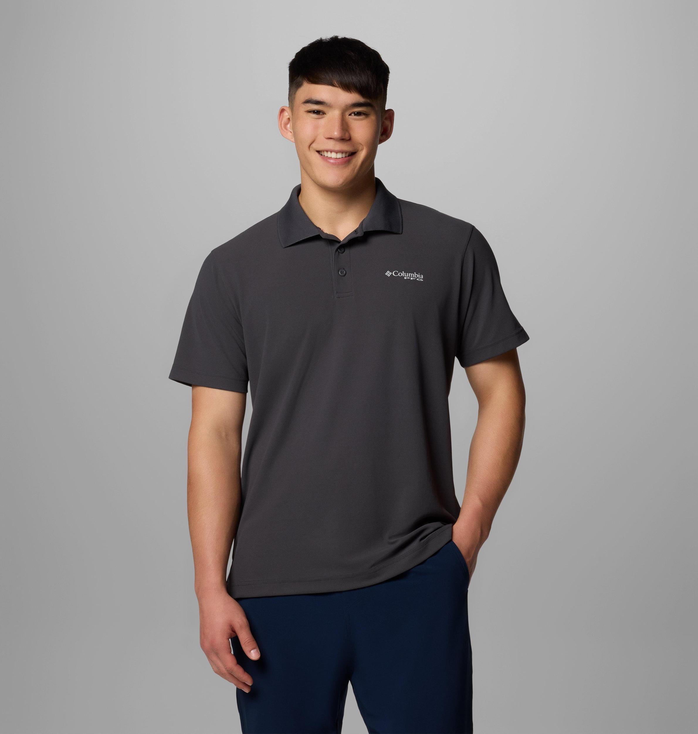 Columbia Mens PFG Freezer Polo Shirt- Product Image