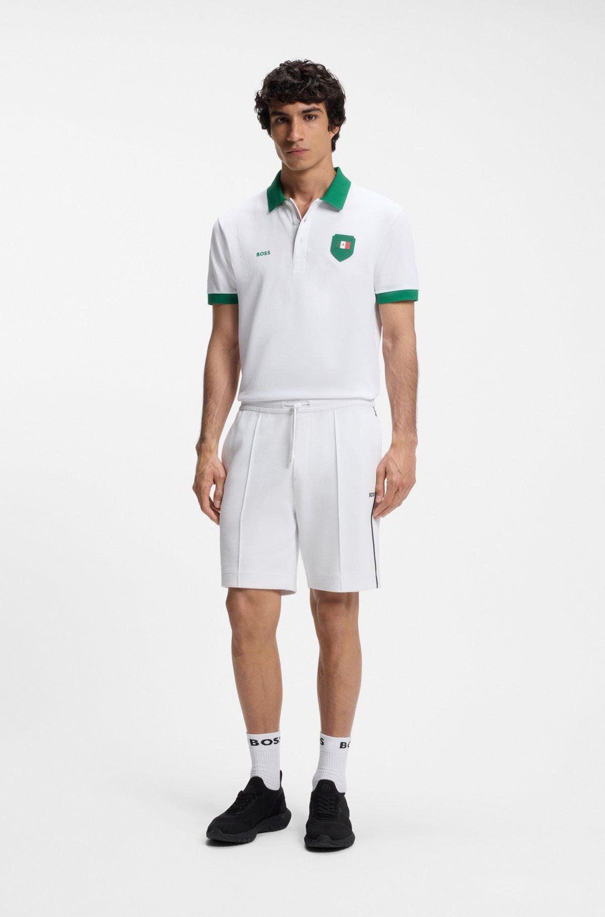 Paddy polo shirt with country flag Product Image