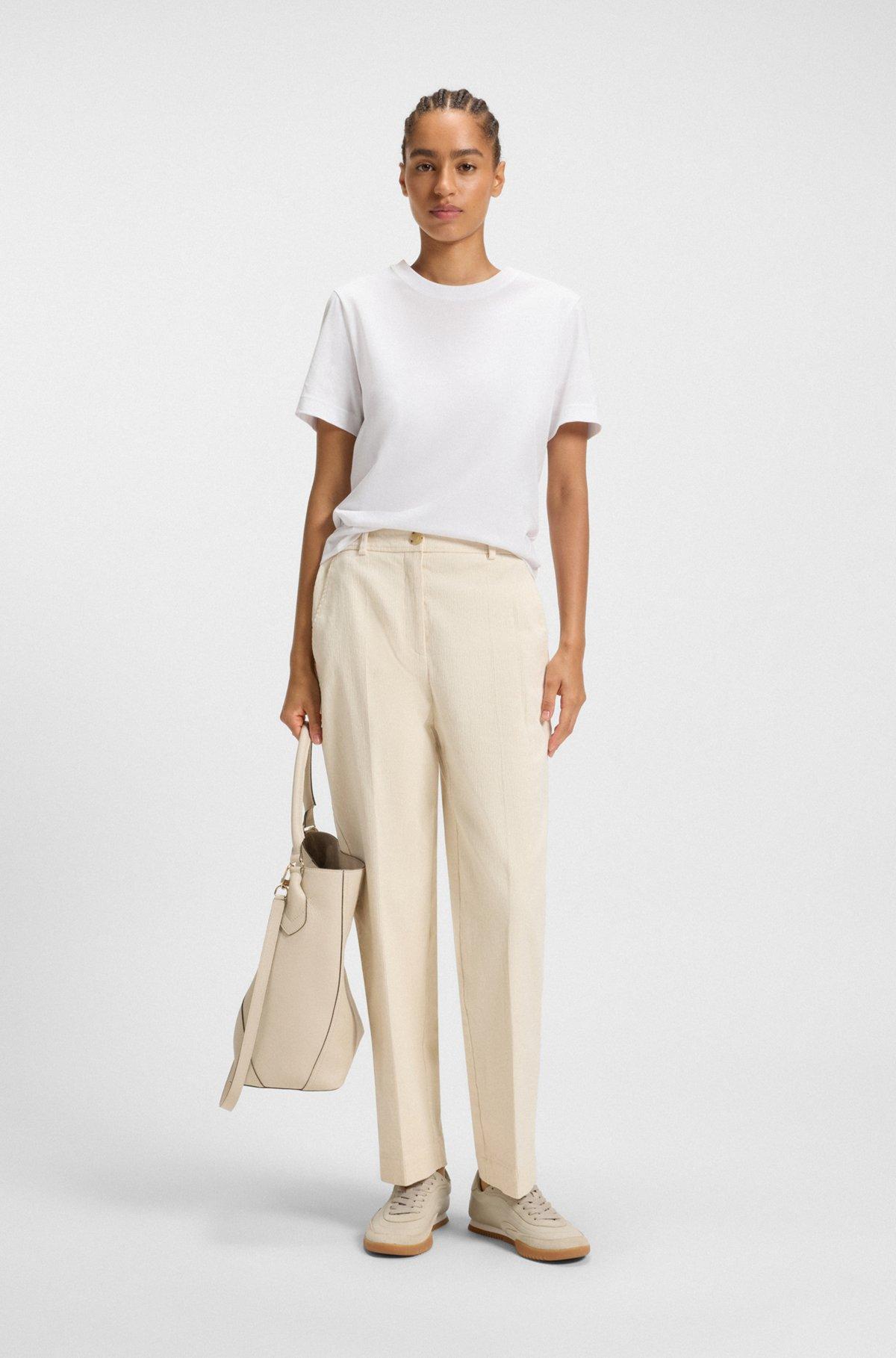 Trainers in leather and suede Product Image