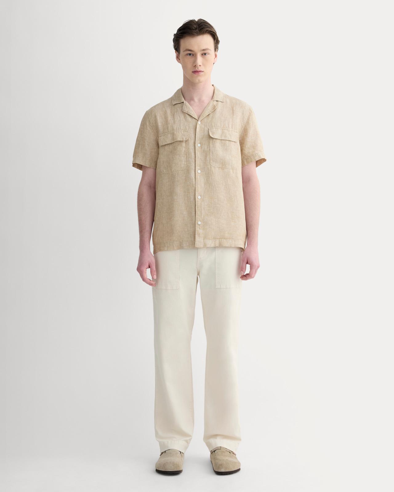 Mens Resort Shirt in Linen by Everlane Product Image