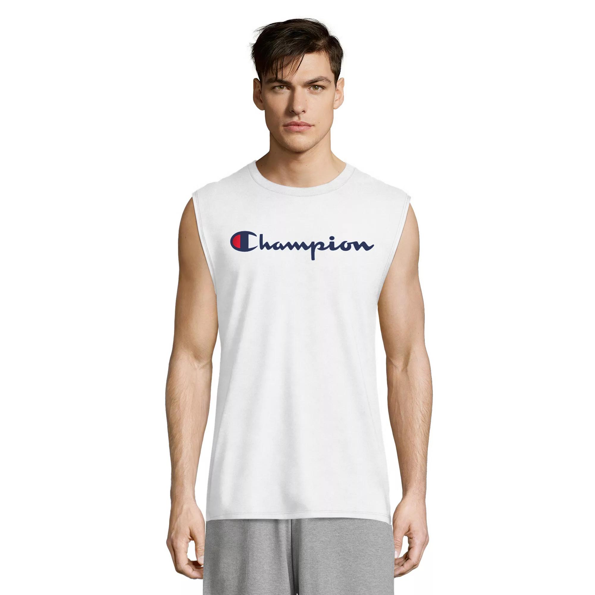 Men's Champion® Logo Graphic Muscle Tee,  Product Image