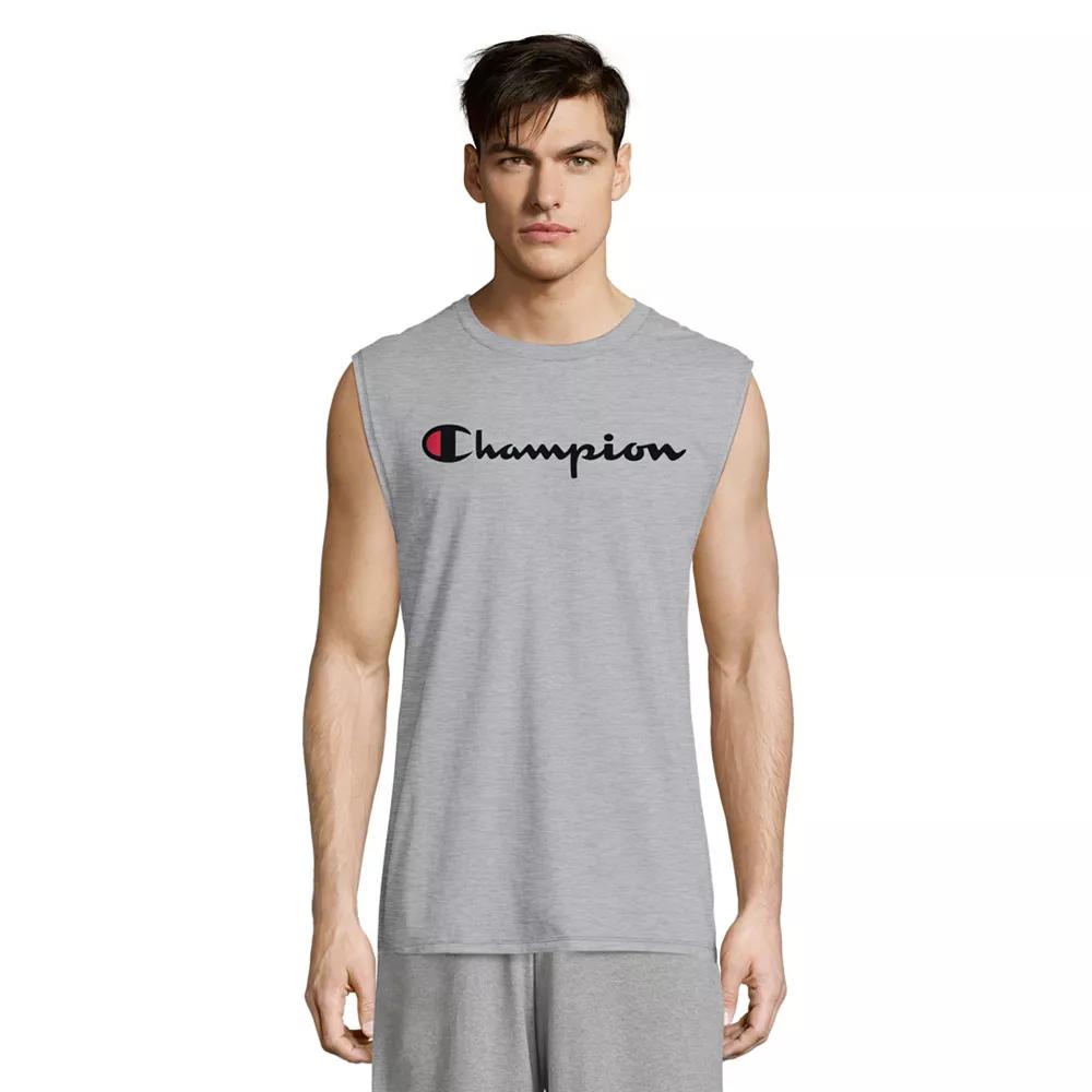 Men's Champion® Logo Graphic Muscle Tee,  Product Image