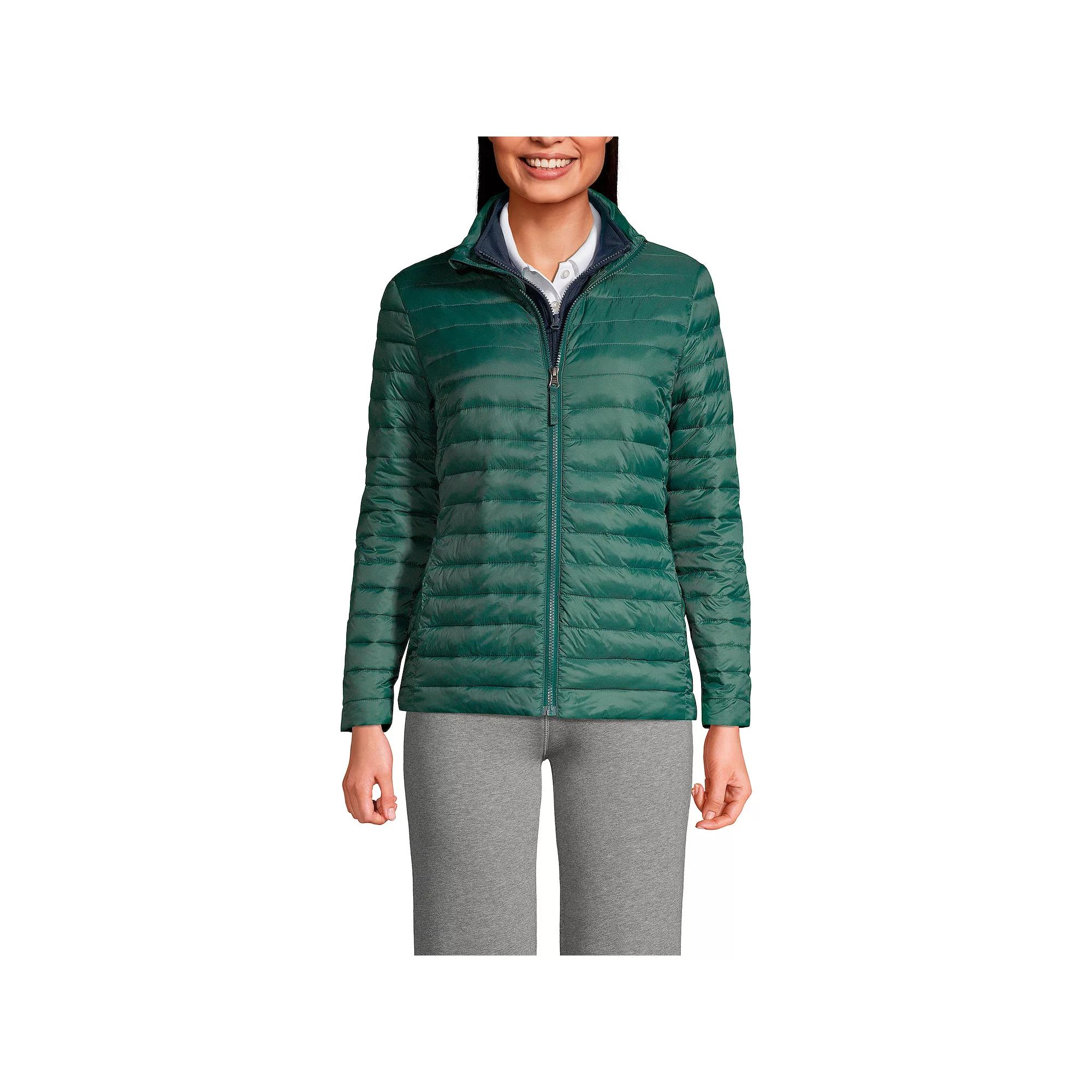 Women's Lands' End School Uniform ThermoPlume Jacket,  Product Image