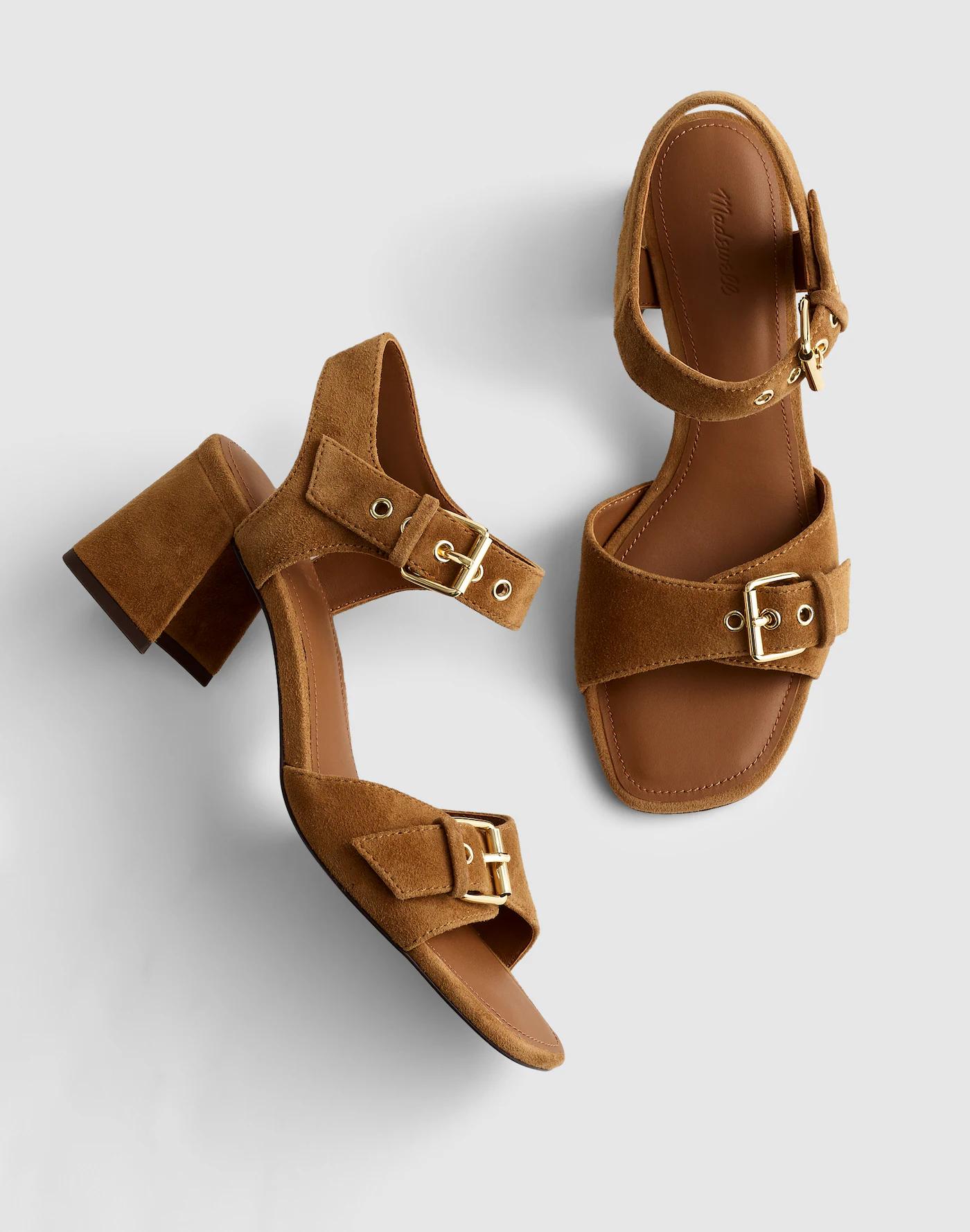 The Neeka Ankle-Strap Heeled Sandal Product Image
