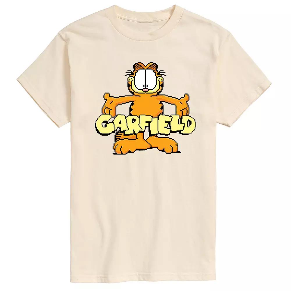 Men's Garfield Standing Logo Graphic Tee,  Product Image