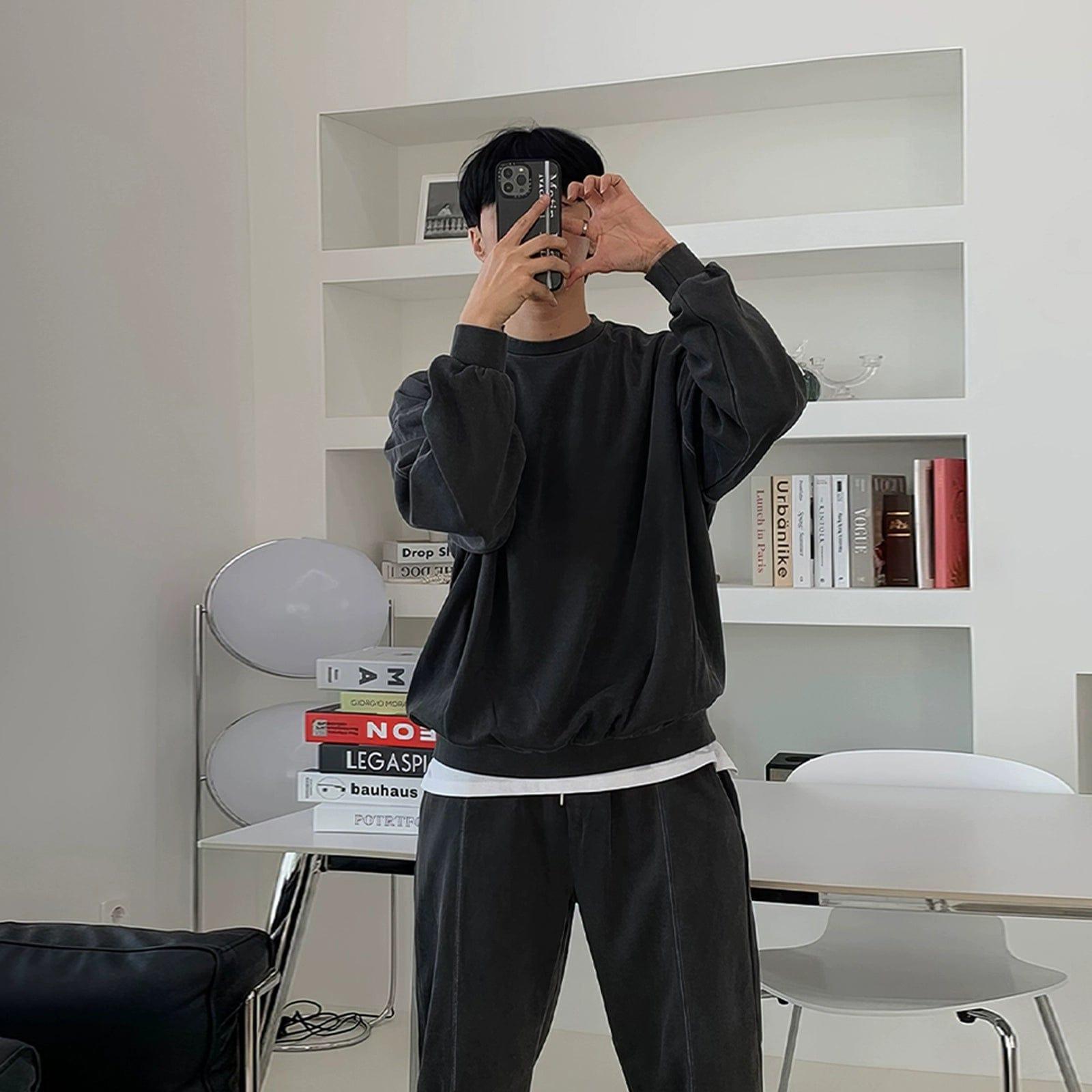 RT No. 12271 CREWNECK SWEATER & SWEATPANTS Product Image