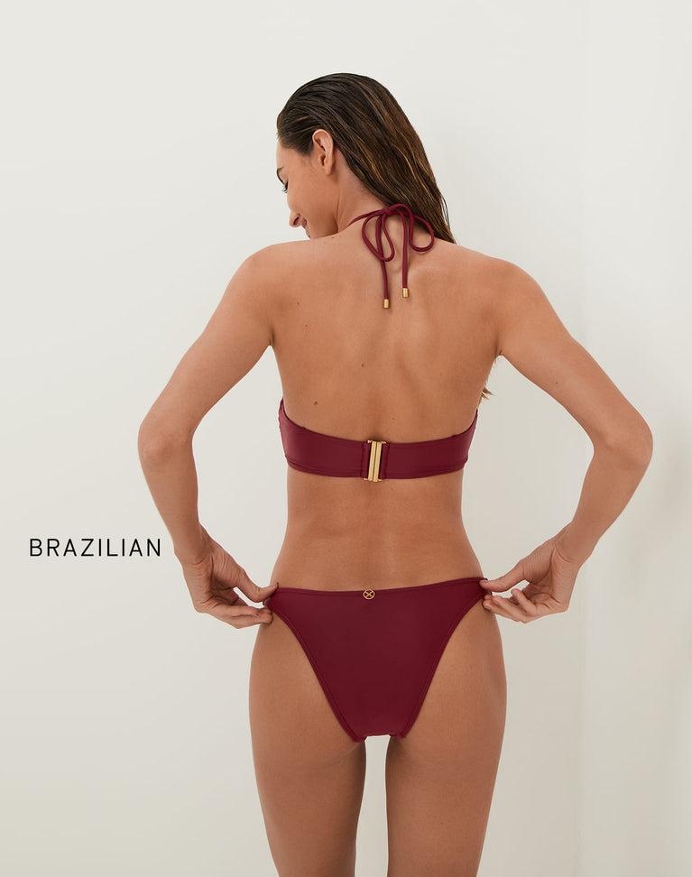 Matte Liza Bandeau Top - Ponche Product Image
