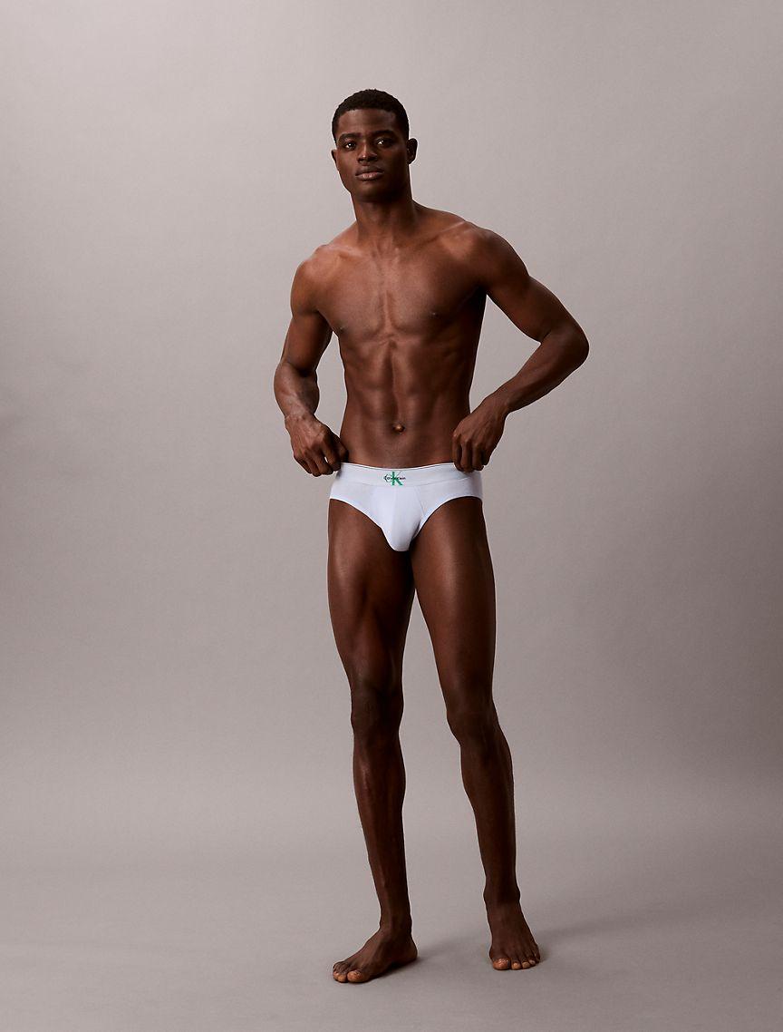 Graphic Monogram Cotton Stretch 3-Pack Brief Product Image