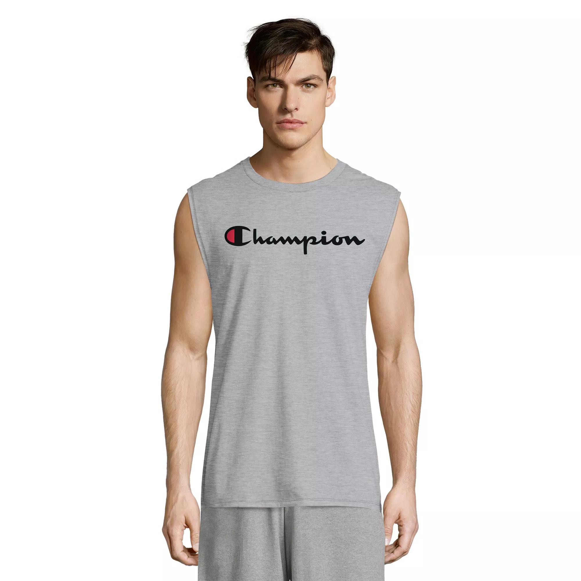 Men's Champion® Logo Graphic Muscle Tee,  Product Image