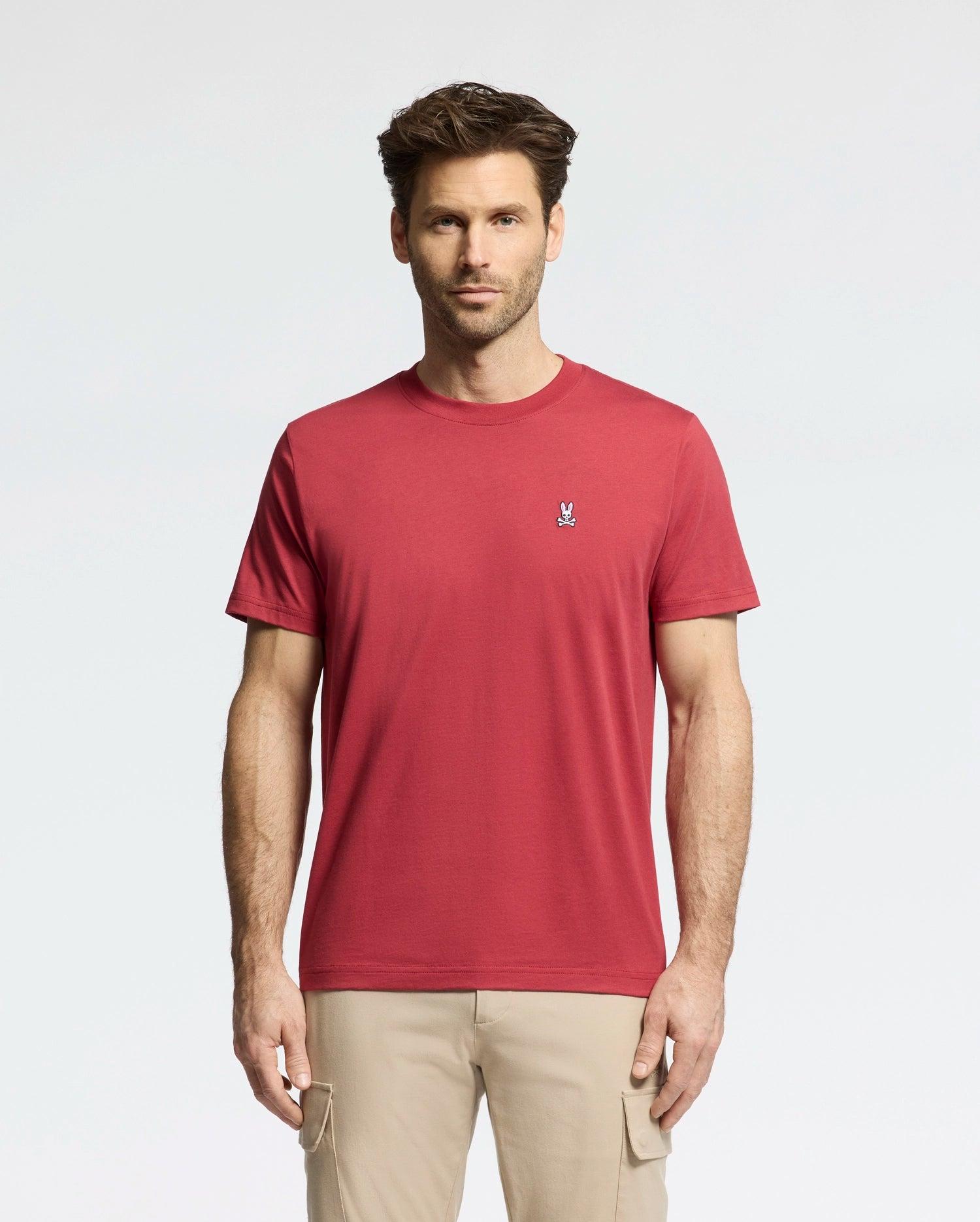 MENS CLASSIC CREW NECK TEE - B6U014F200 Male Product Image