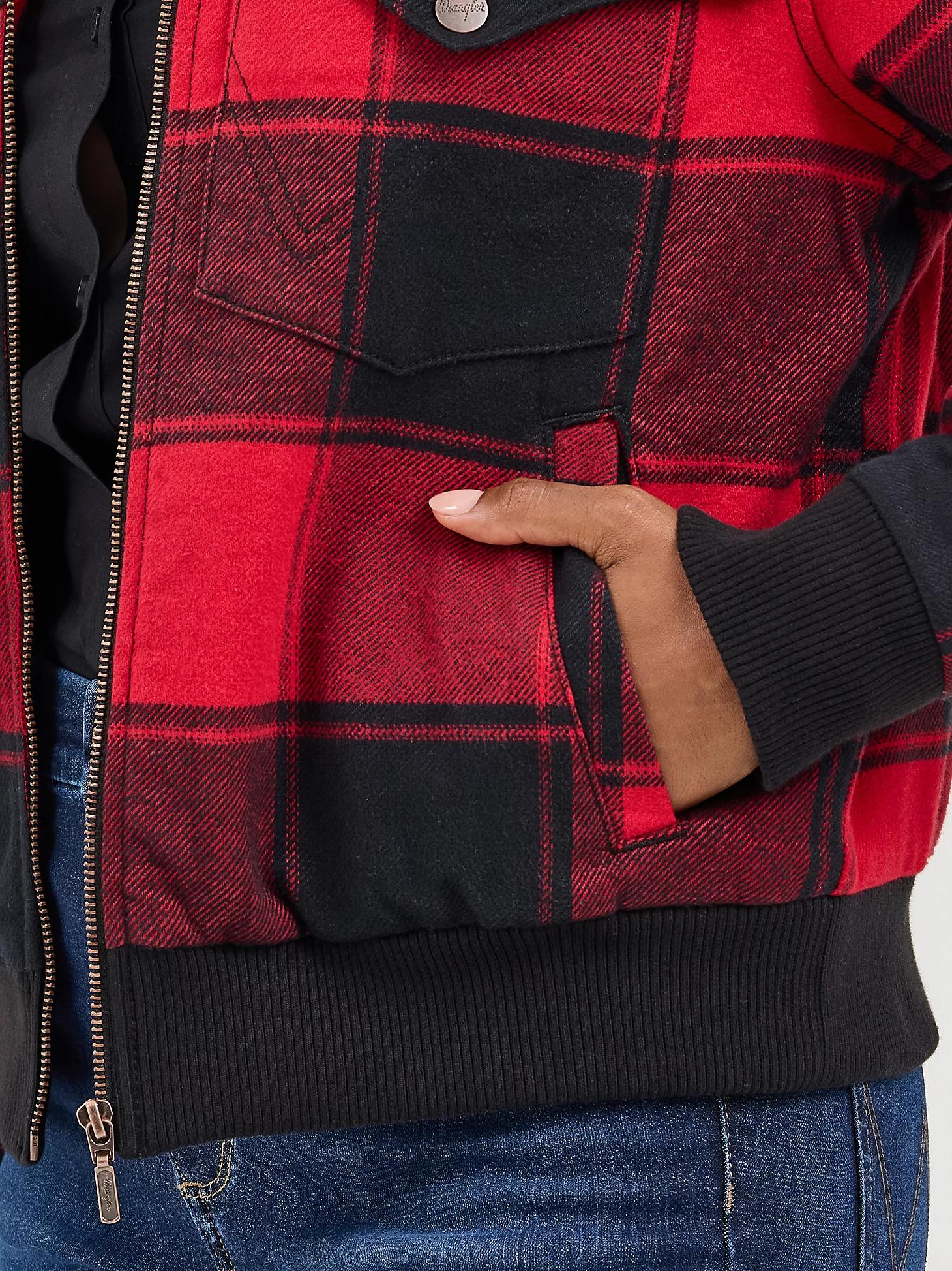 Women's Wrangler Lined Bomber Jacket Buffalo Product Image