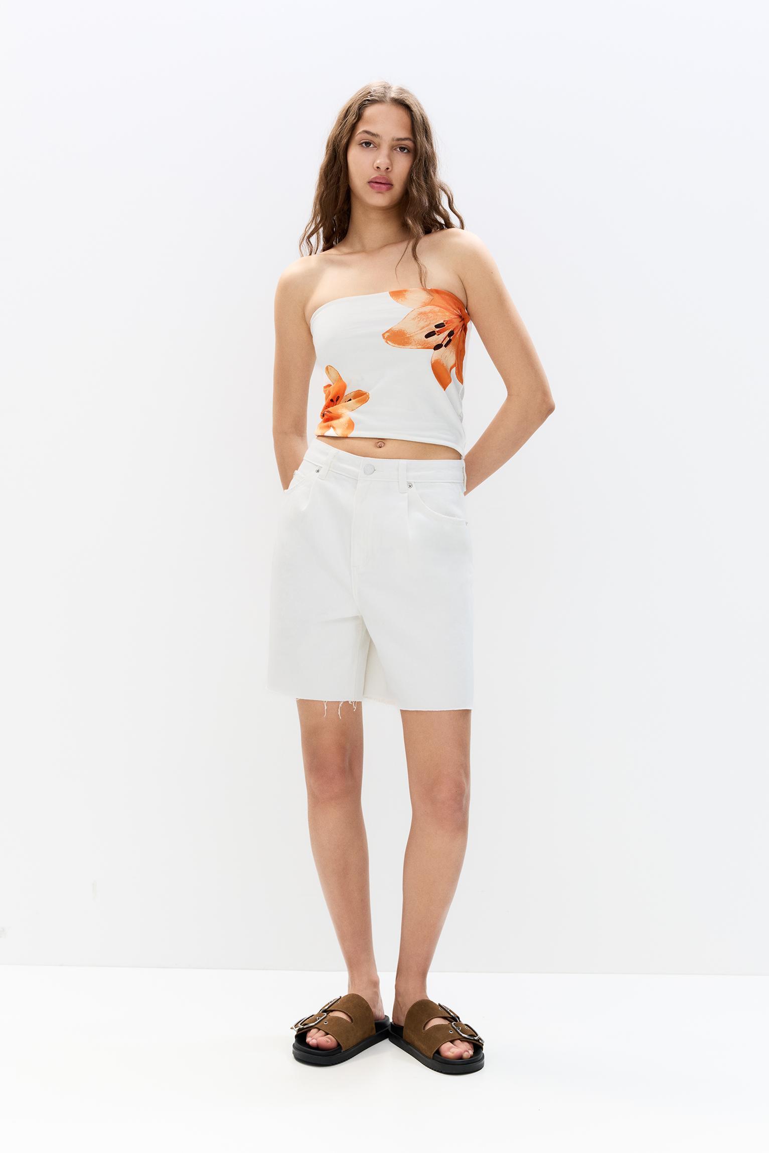 Floral bandeau top Product Image