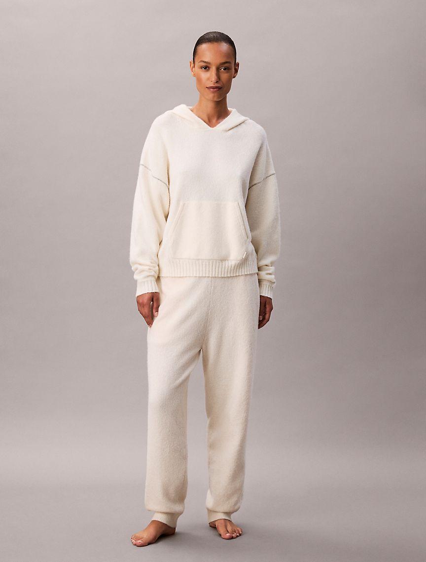 Plush Sweater Lounge Hoodie Product Image