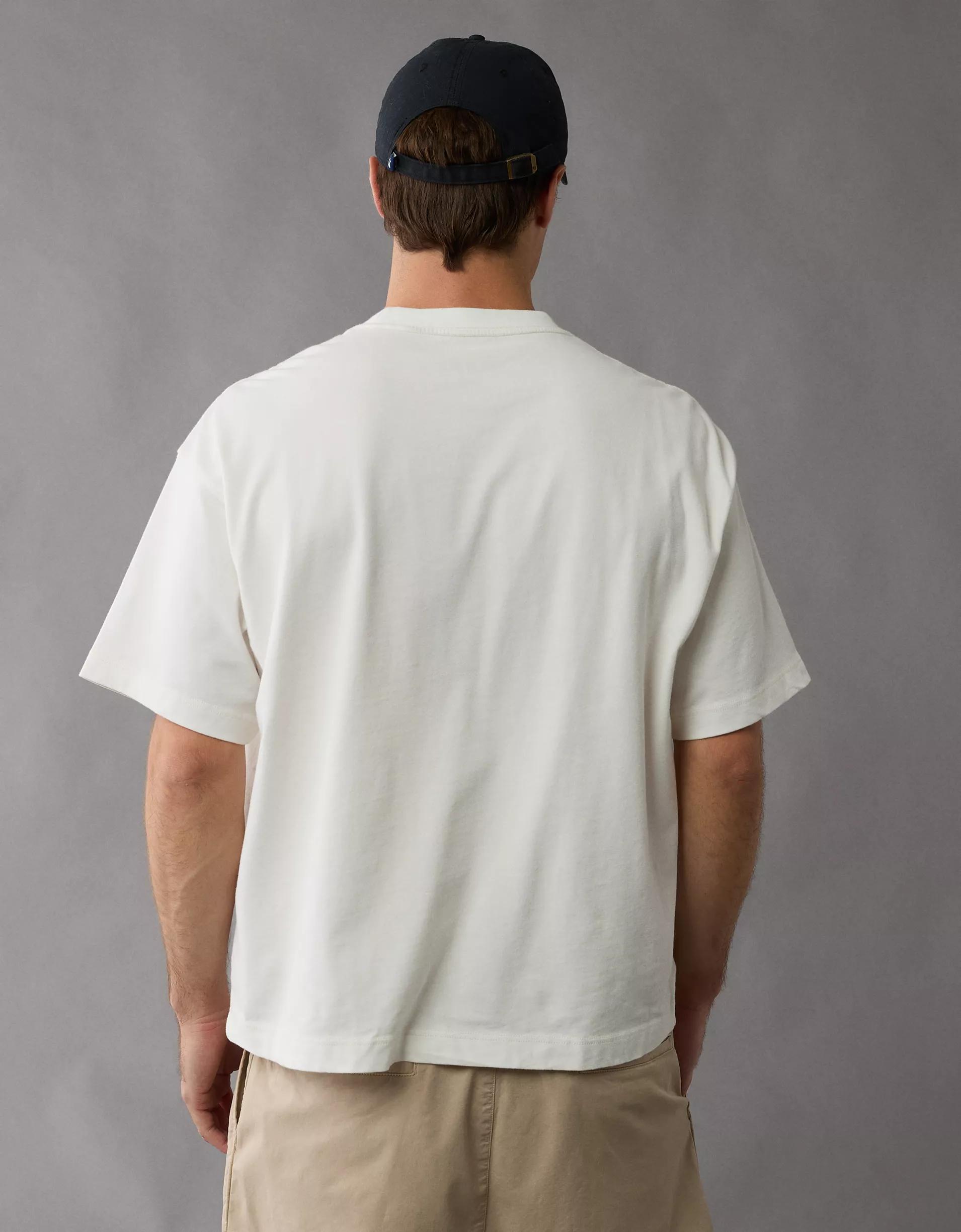 AE Boxy Sueded Jersey T-Shirt Product Image