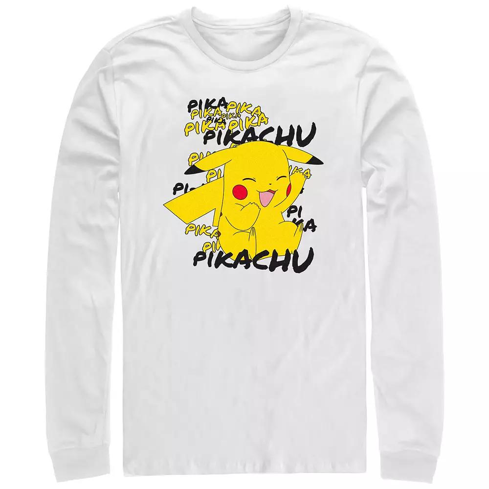 Men's Pokemon Pikachu Laughing Graphic Tee,  Product Image