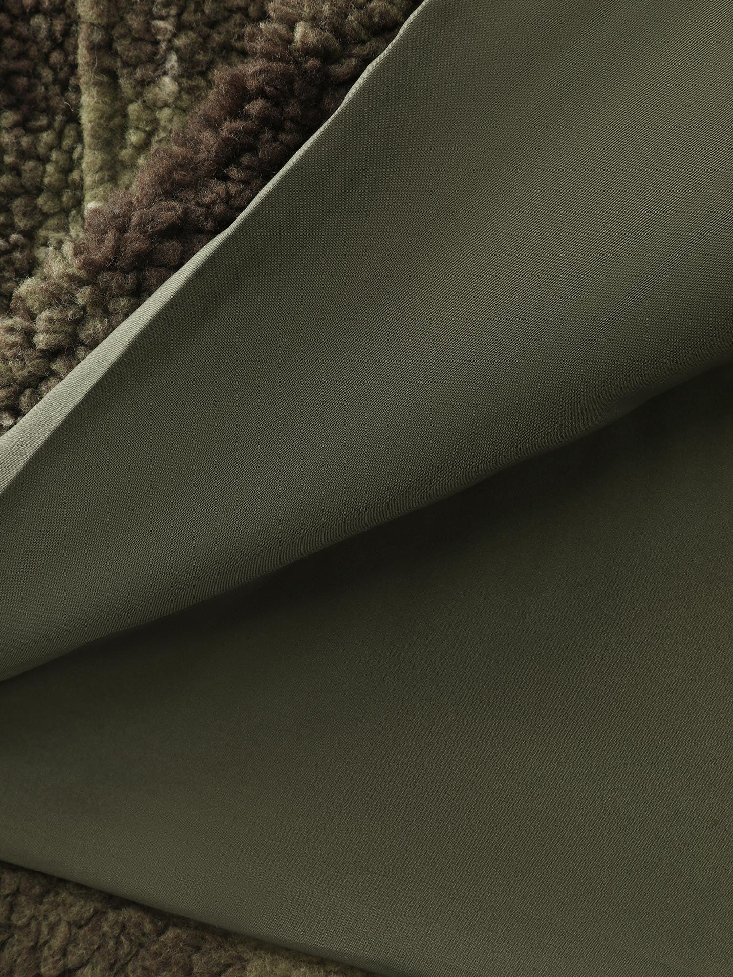 Plaid Pockets Button-Down Coat Female Product Image