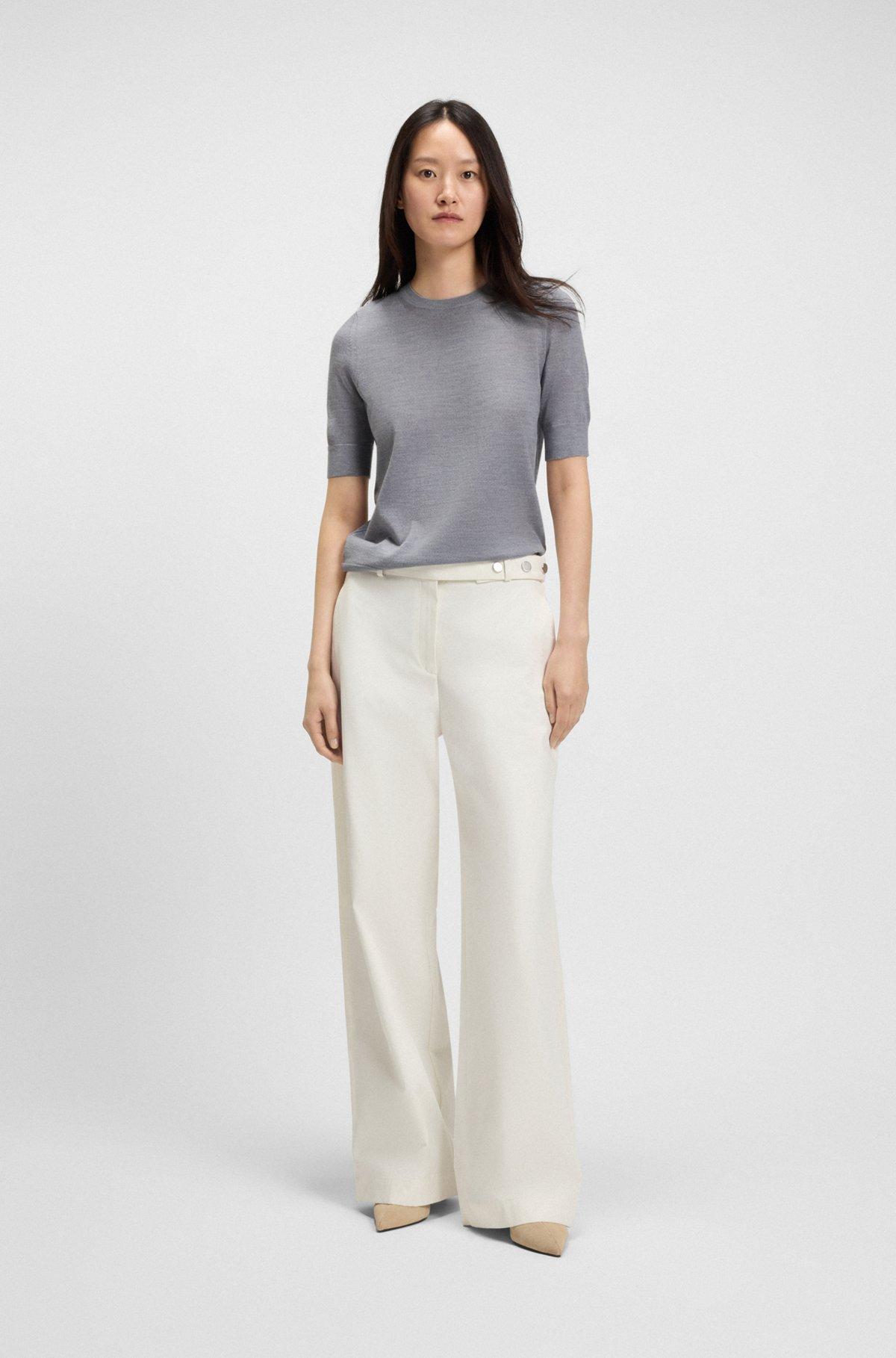 Knit sweater in wool Product Image