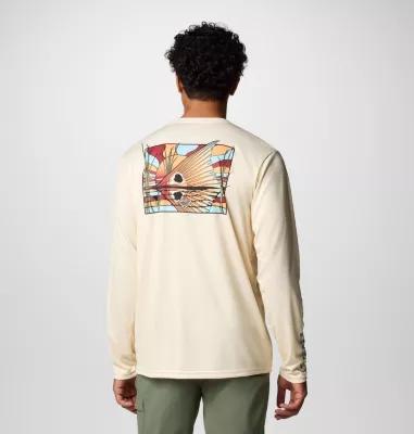 Columbia Mens Terminal Tackle PFG Fish Shine Long Sleeve Shirt- Product Image