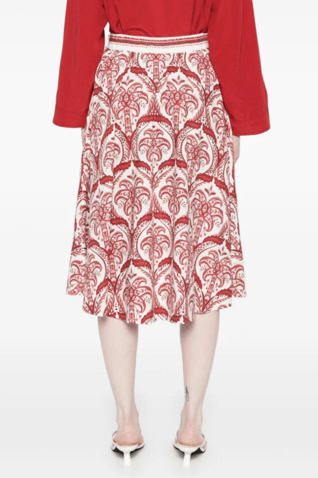 Tropical Midi Skirt Product Image