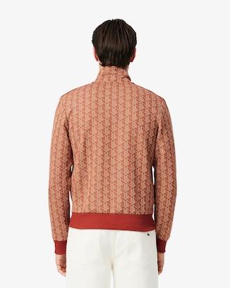 Paris Zip-Up Jacquard Track Jacket Product Image