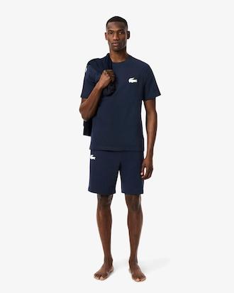 Straight Fit Fleece Pyjama Shorts Product Image