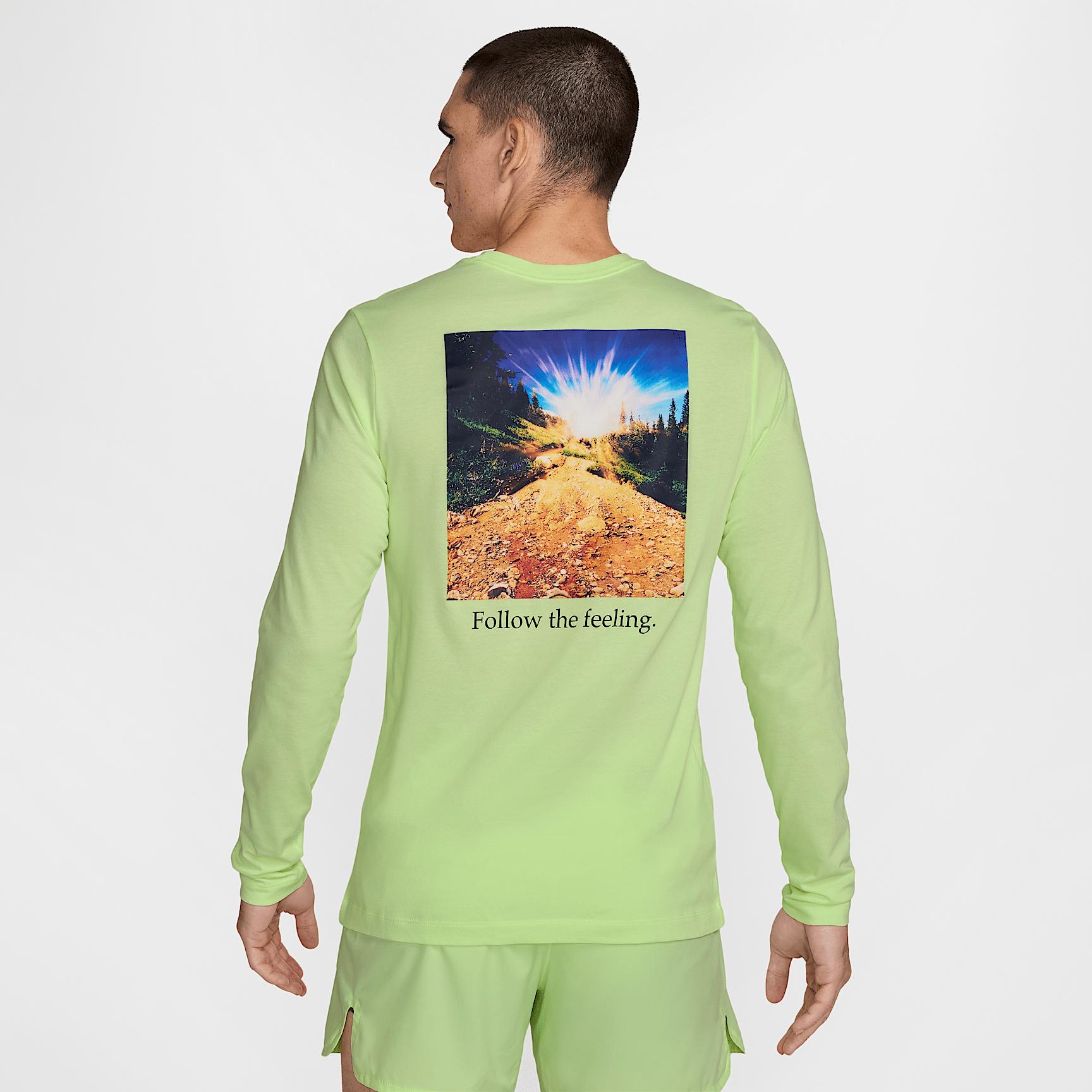 Nike Trail Men's Dri-FIT Long-Sleeve Running T-Shirt Product Image