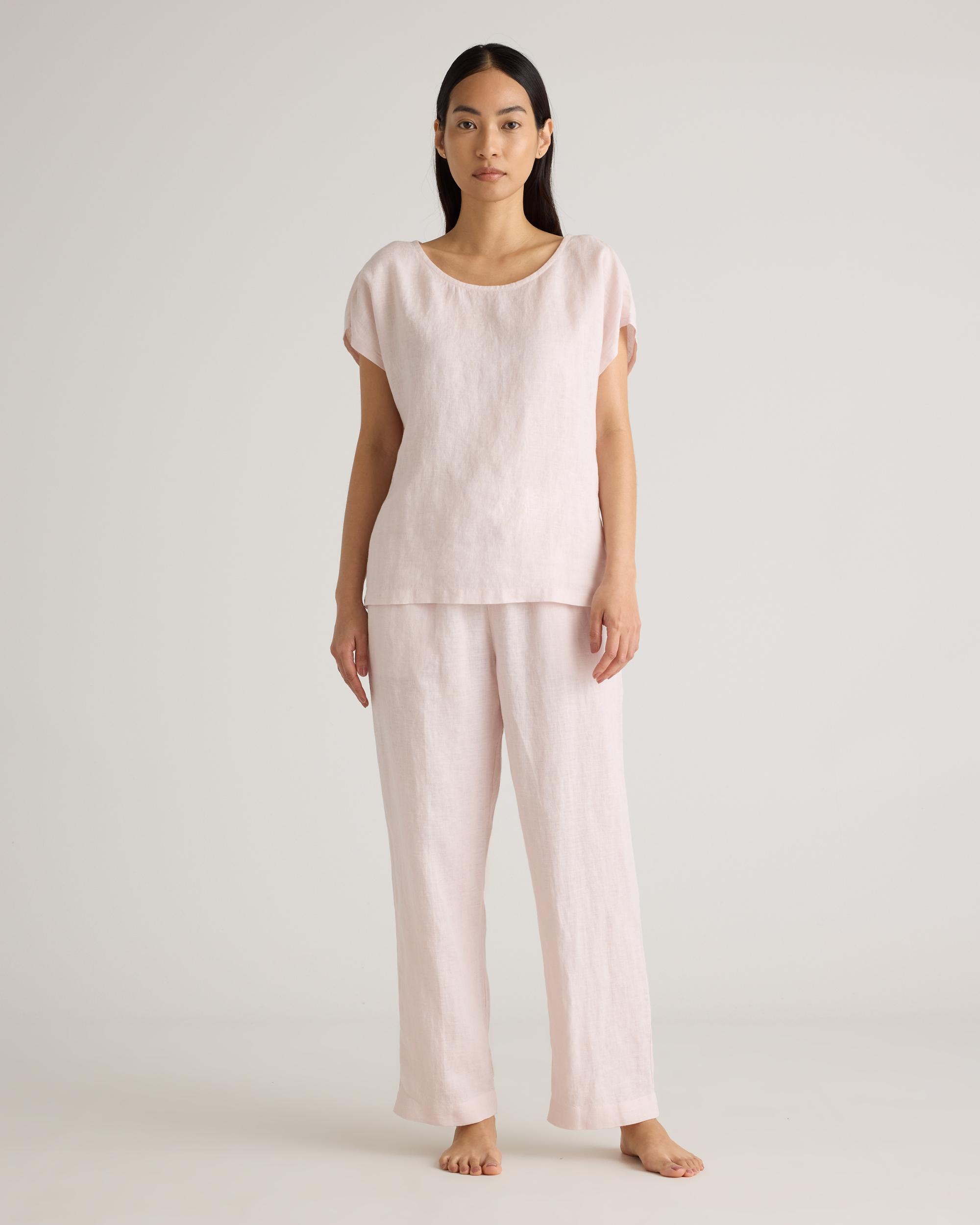 Quince | Women's 100% European Linen Pajama Set Product Image