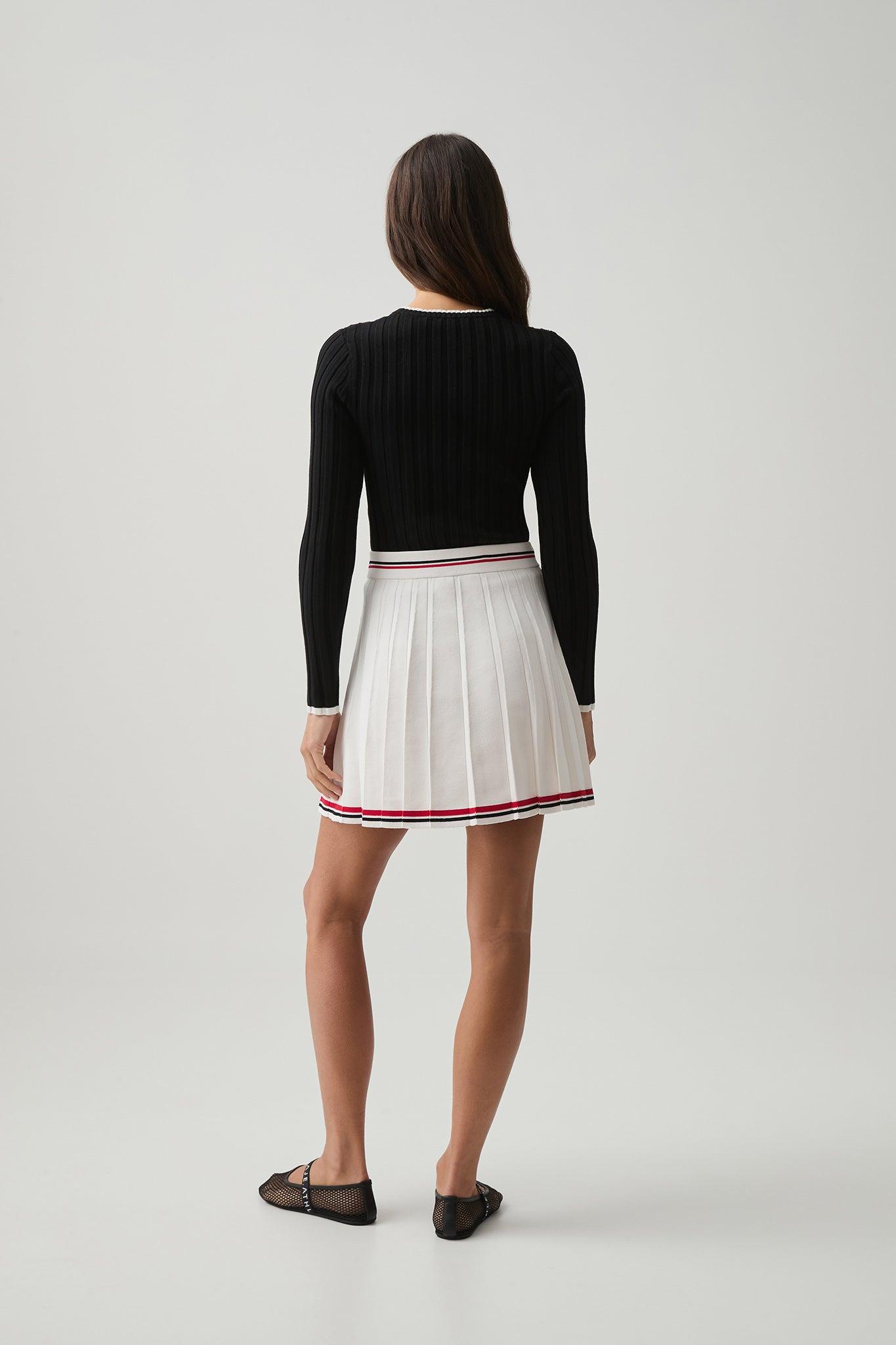 Knit Pleated Skirt 628 Product Image