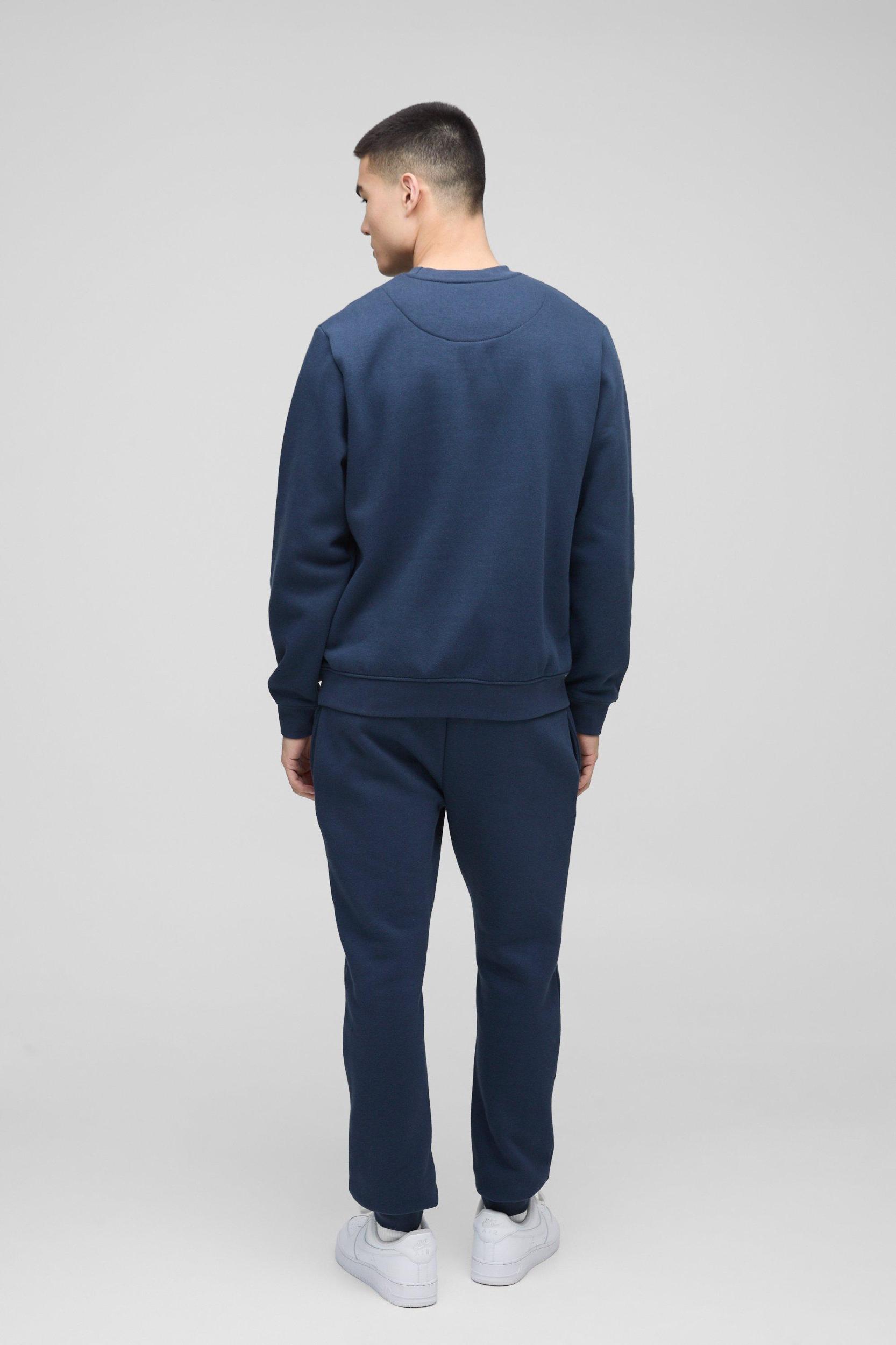 330GSM Skinny Fit Basic Sweatpants | boohooMAN USA Product Image