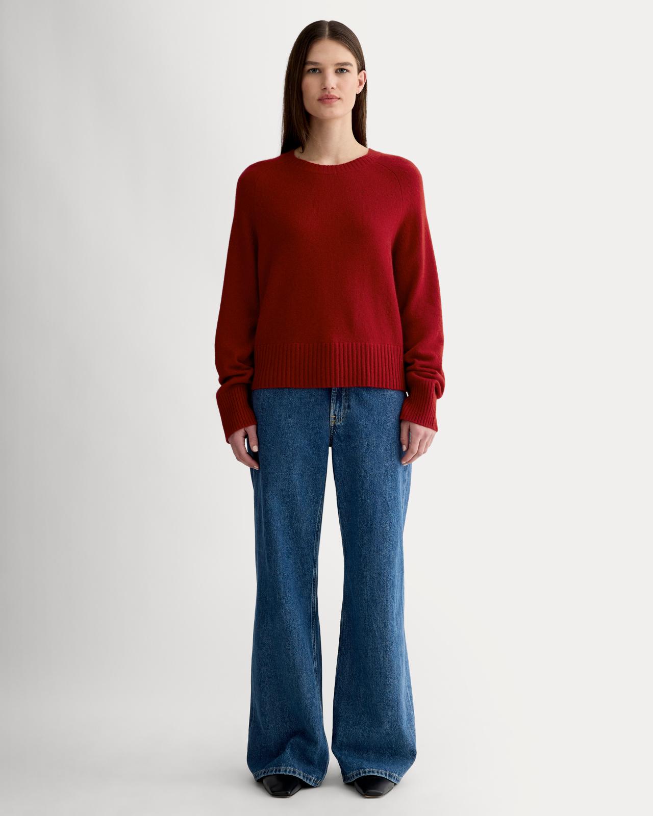 Womens Boxy Crew in Cashmere Sweater by Everlane Product Image