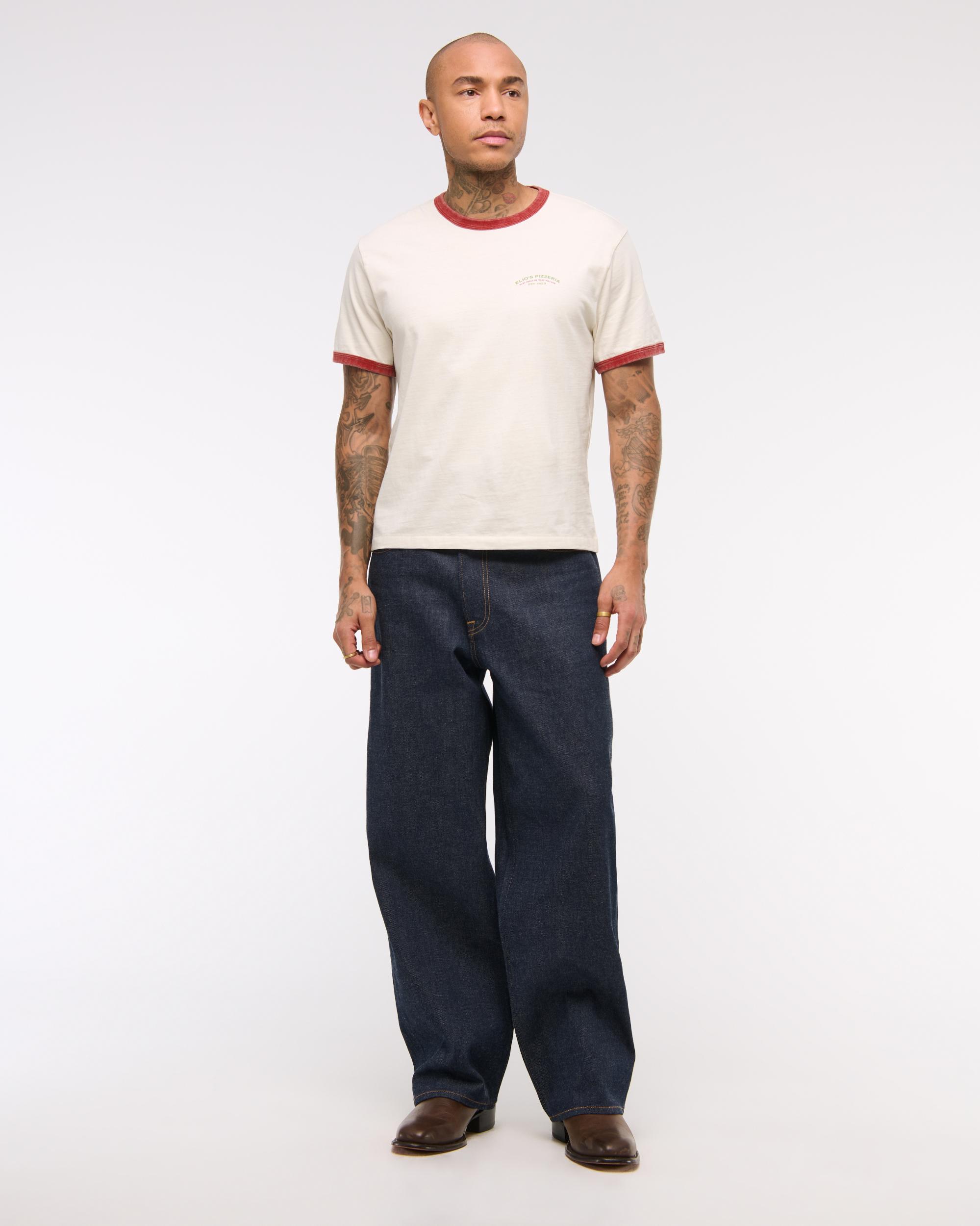 Cocktail Lounge Shrunken Graphic Tee Product Image