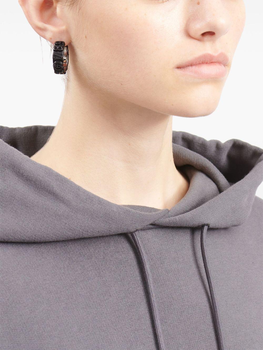 Numeric hoop earrings Product Image