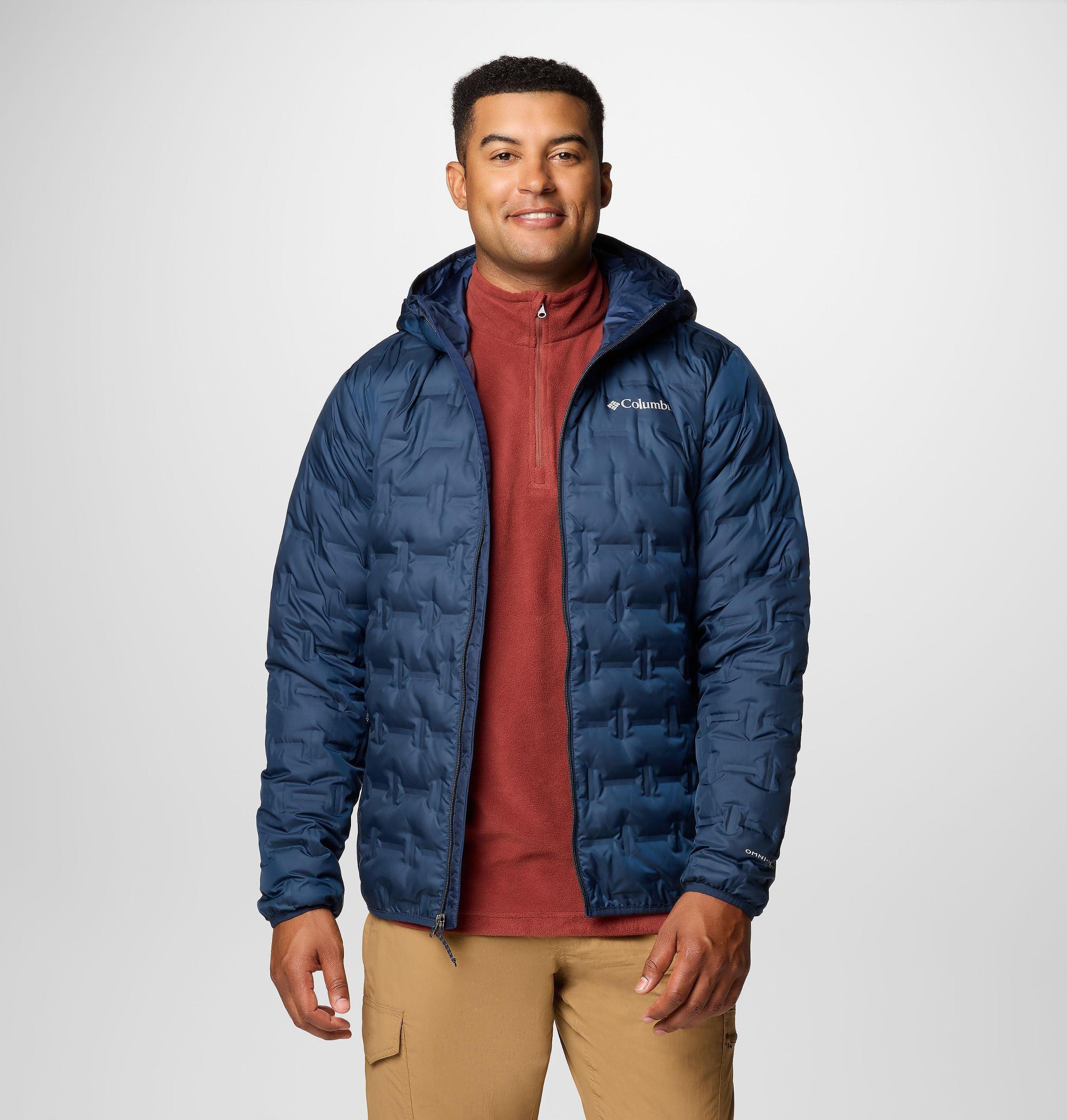 Columbia Mens Delta Ridge II Down Hooded Jacket- Product Image