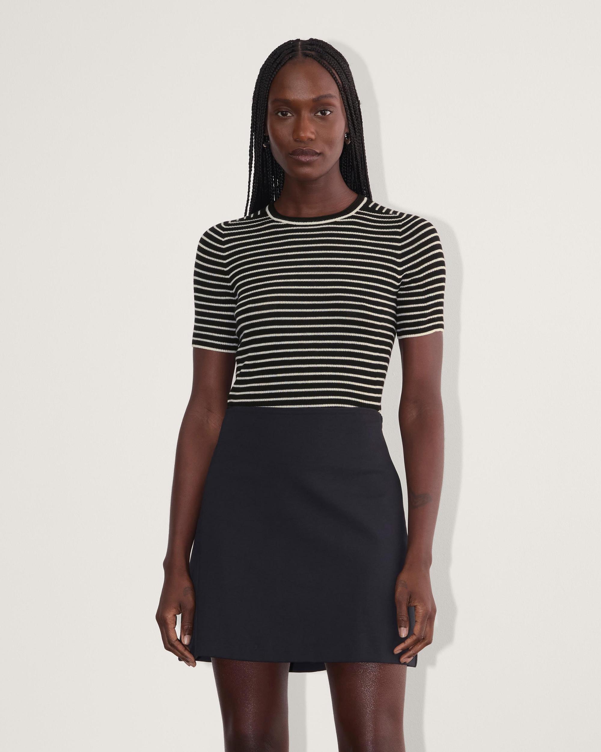 Womens Sweater T-Shirt in Ultrasoft Merino by Everlane Product Image