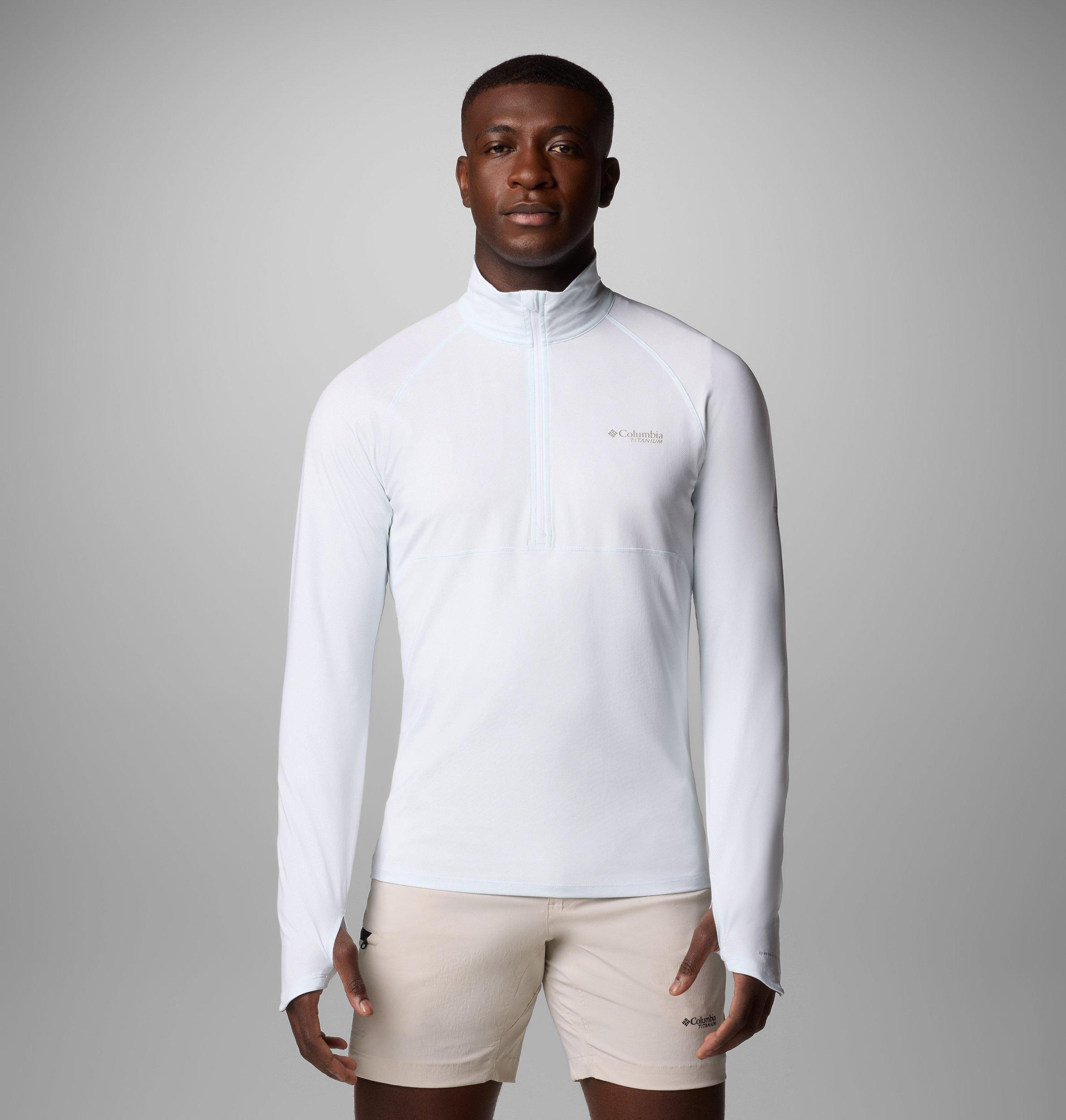 Columbia Men's Summit Valley Long Sleeve Half Zip Shirt- Product Image